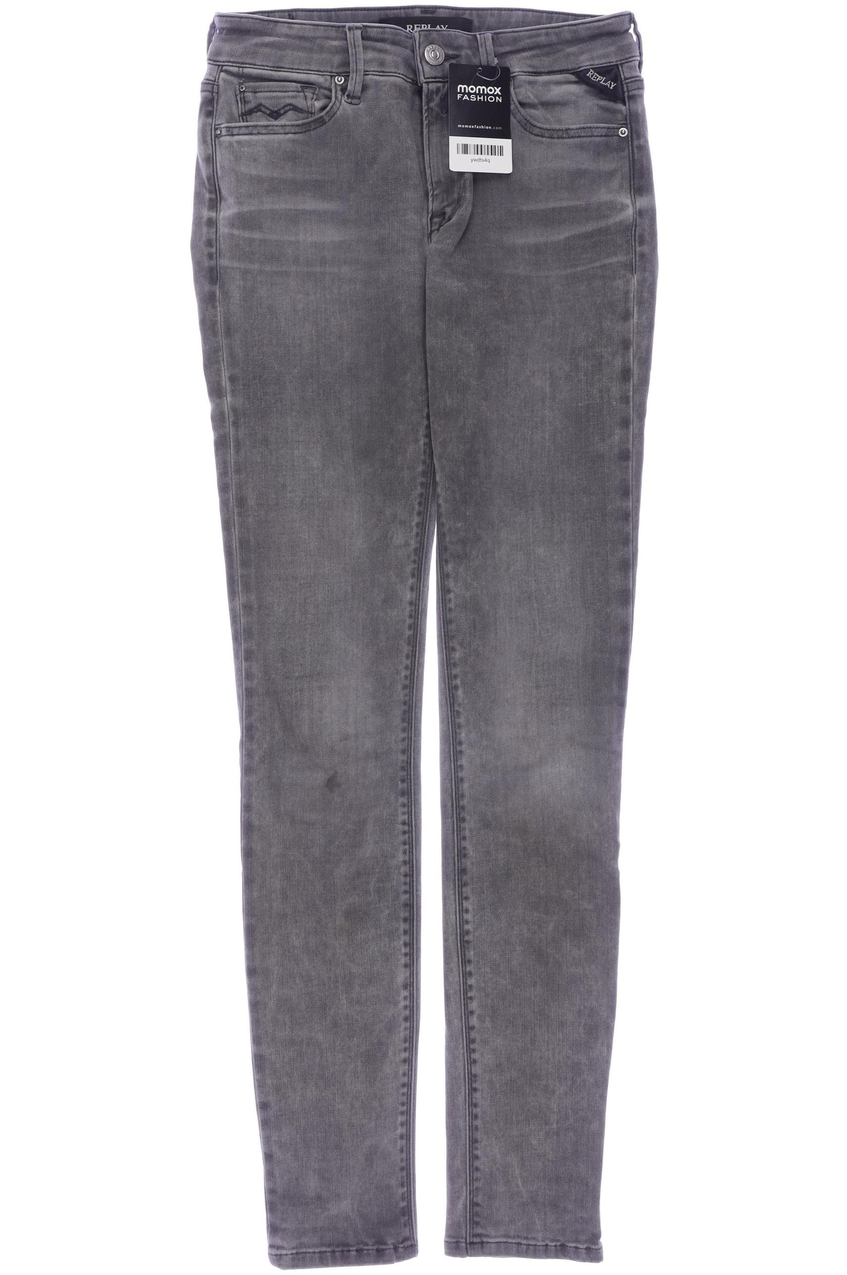 

Replay Damen Jeans, grau, Gr. 26