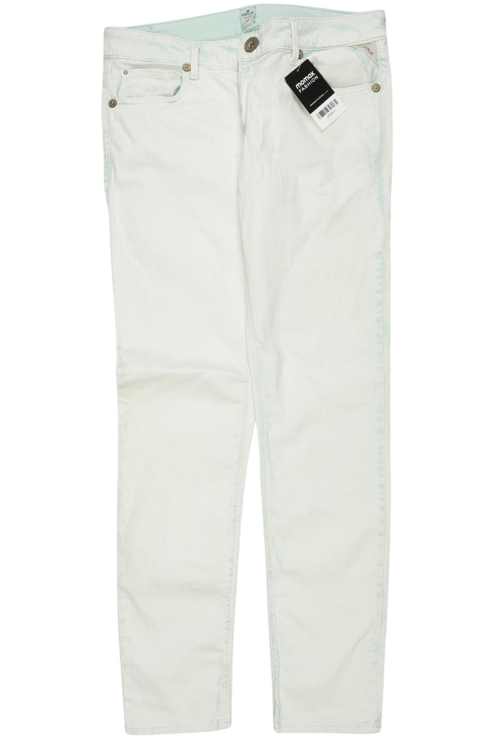Thumbnail - Replay Damen Jeans, hellgrün, Gr. 32