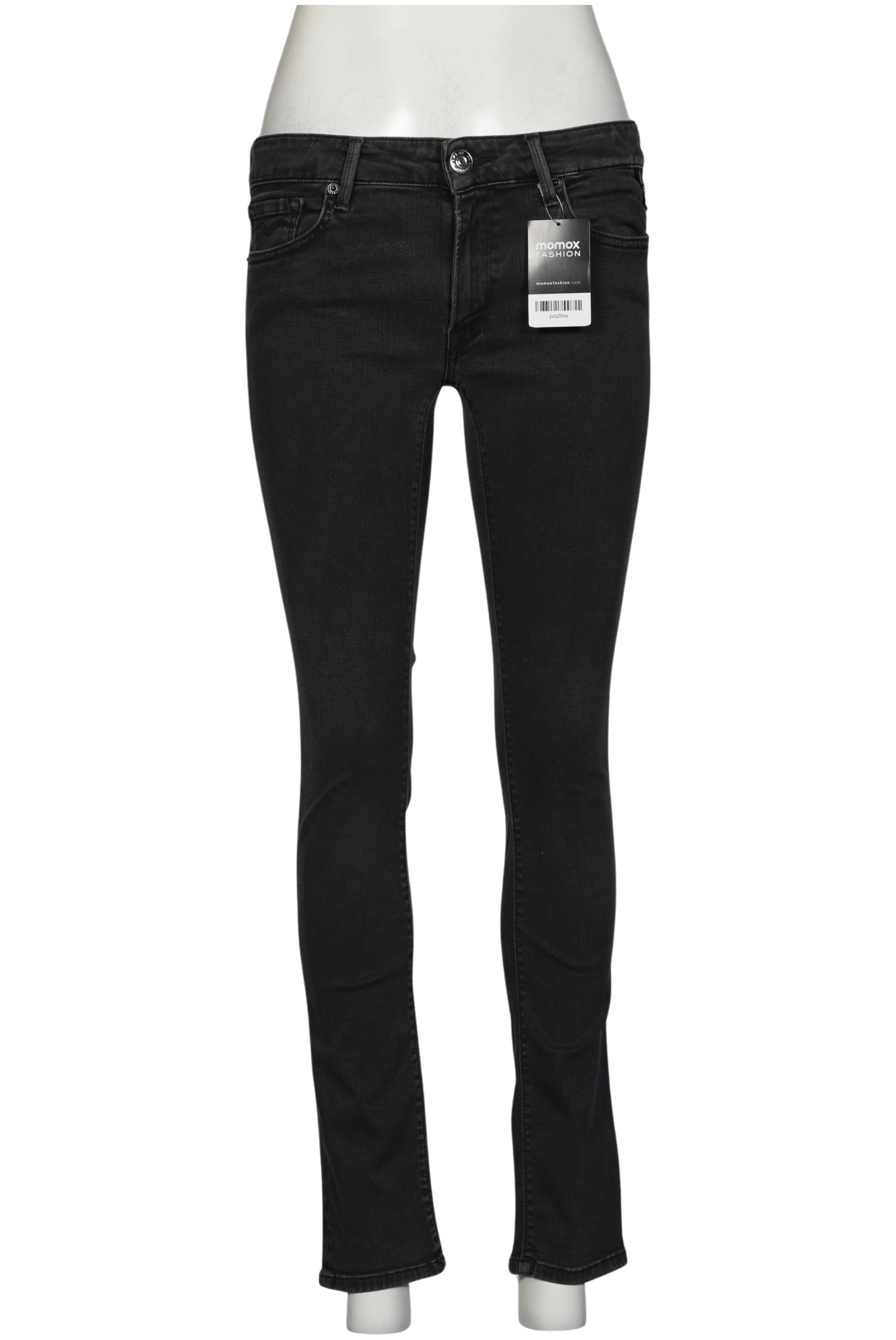 

Replay Damen Jeans, schwarz, Gr. 30