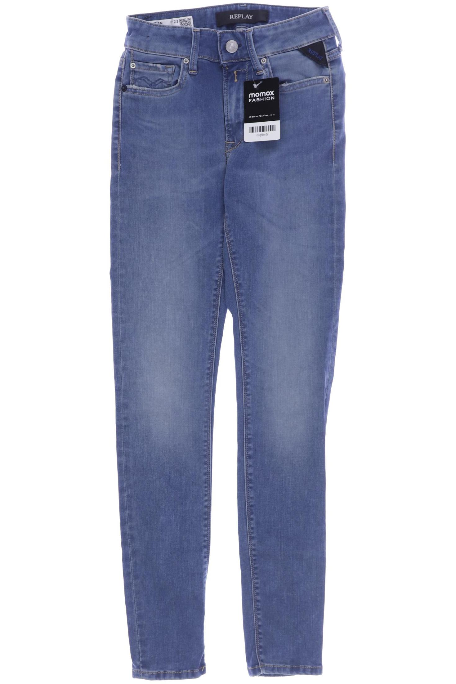 

Replay Damen Jeans, blau
