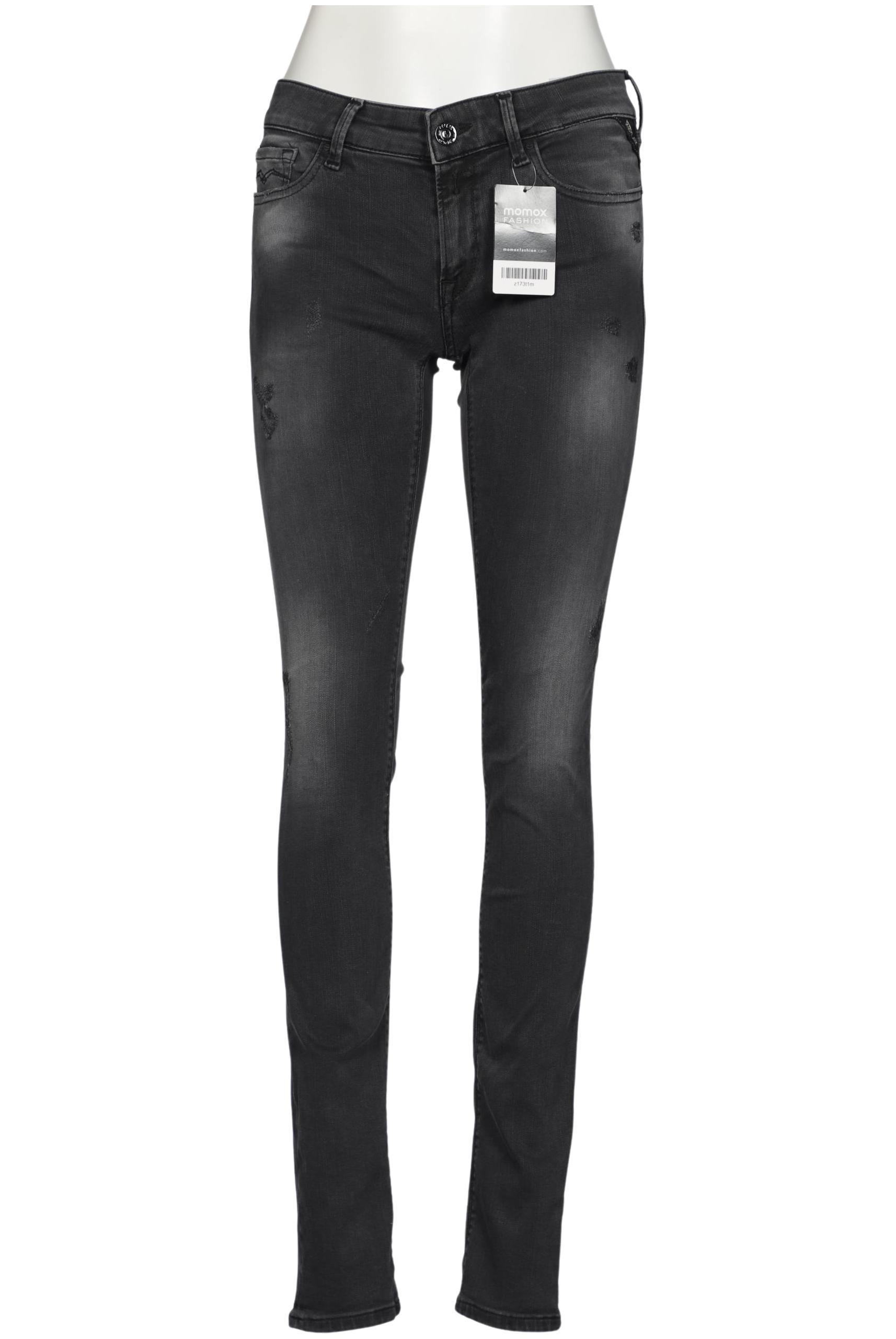 

Replay Damen Jeans, grau, Gr. 28