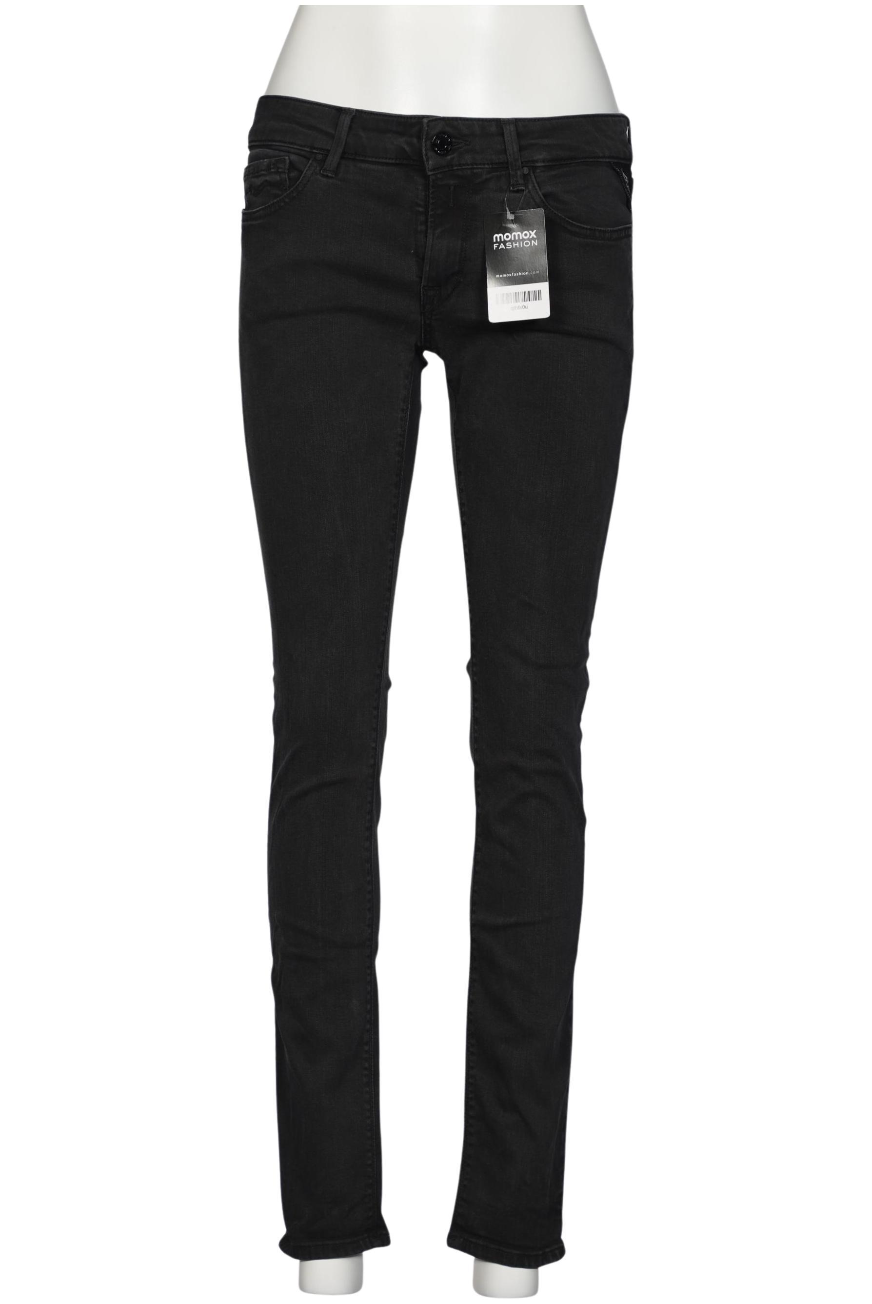 

Replay Damen Jeans, schwarz, Gr. 28