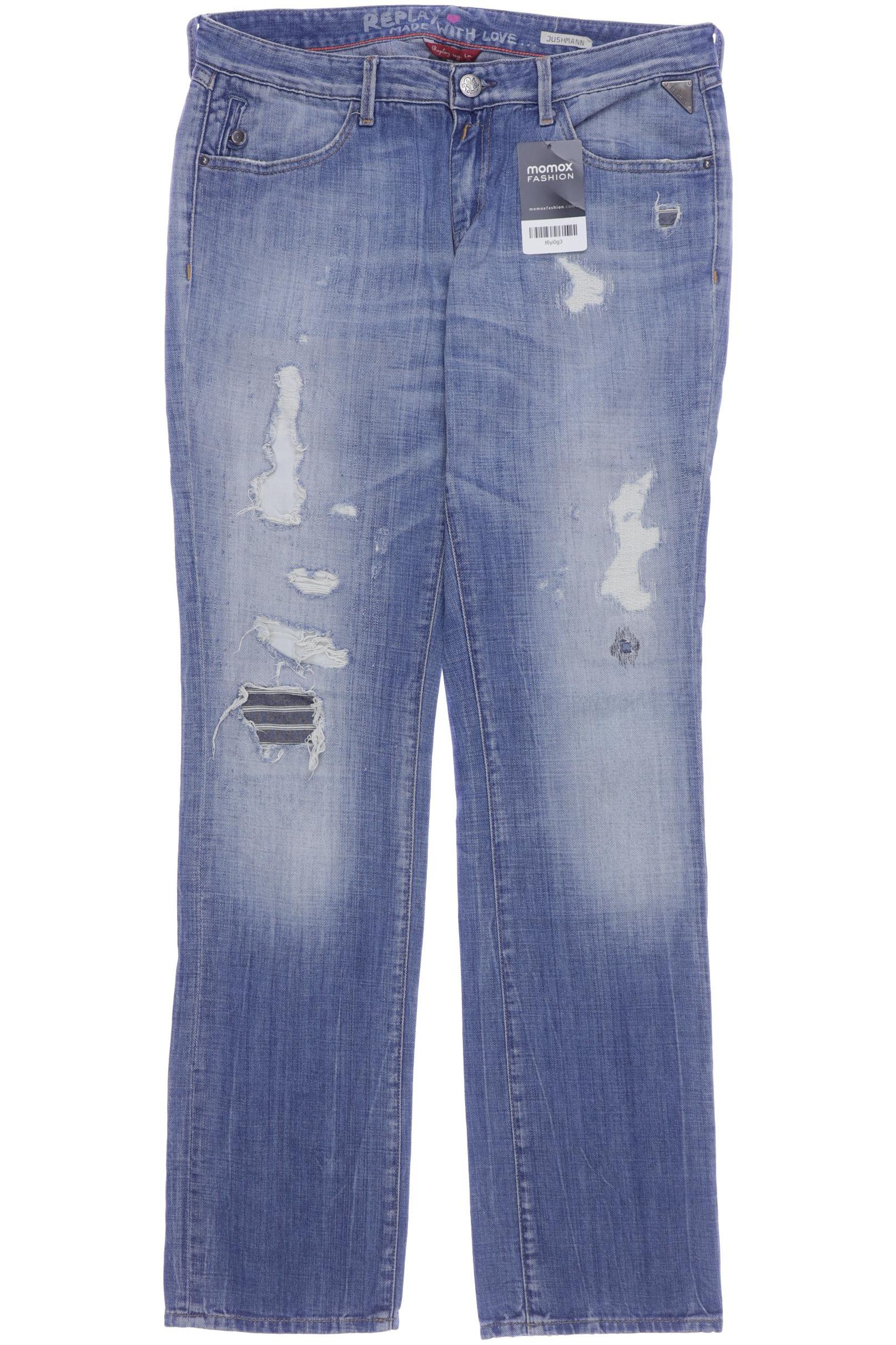 

Replay Damen Jeans, blau, Gr. 31