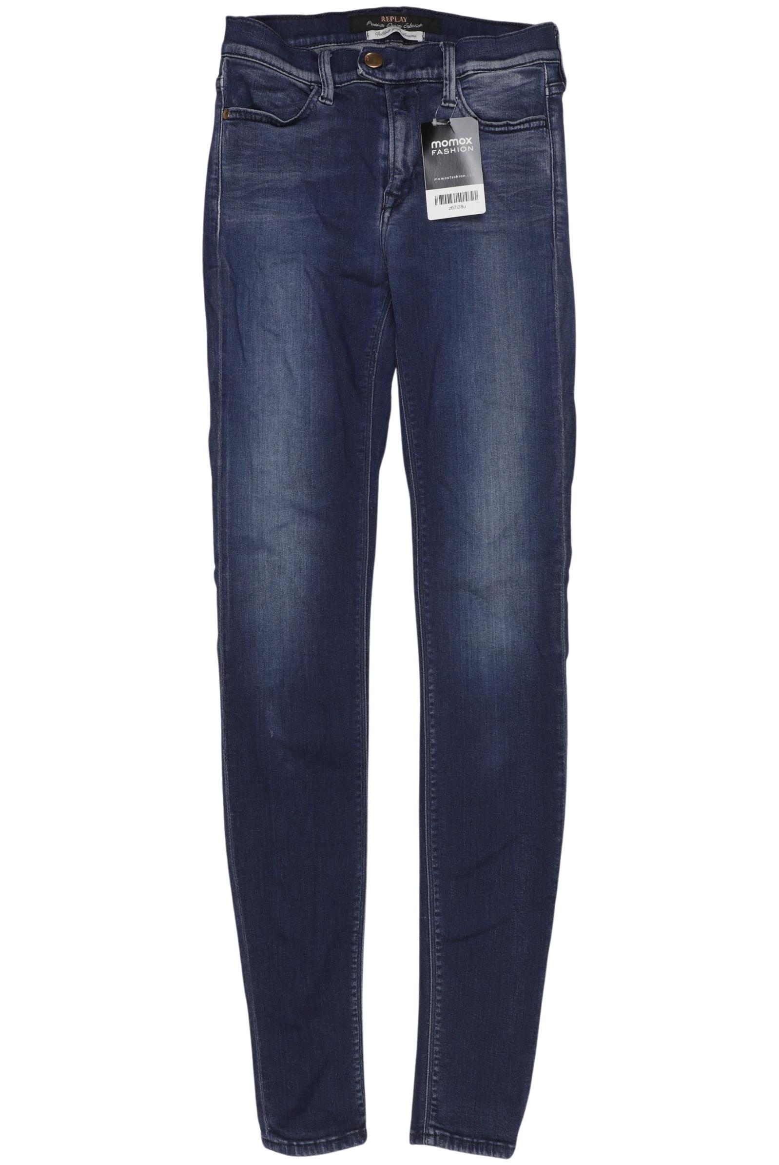 

Replay Damen Jeans, marineblau, Gr. 25
