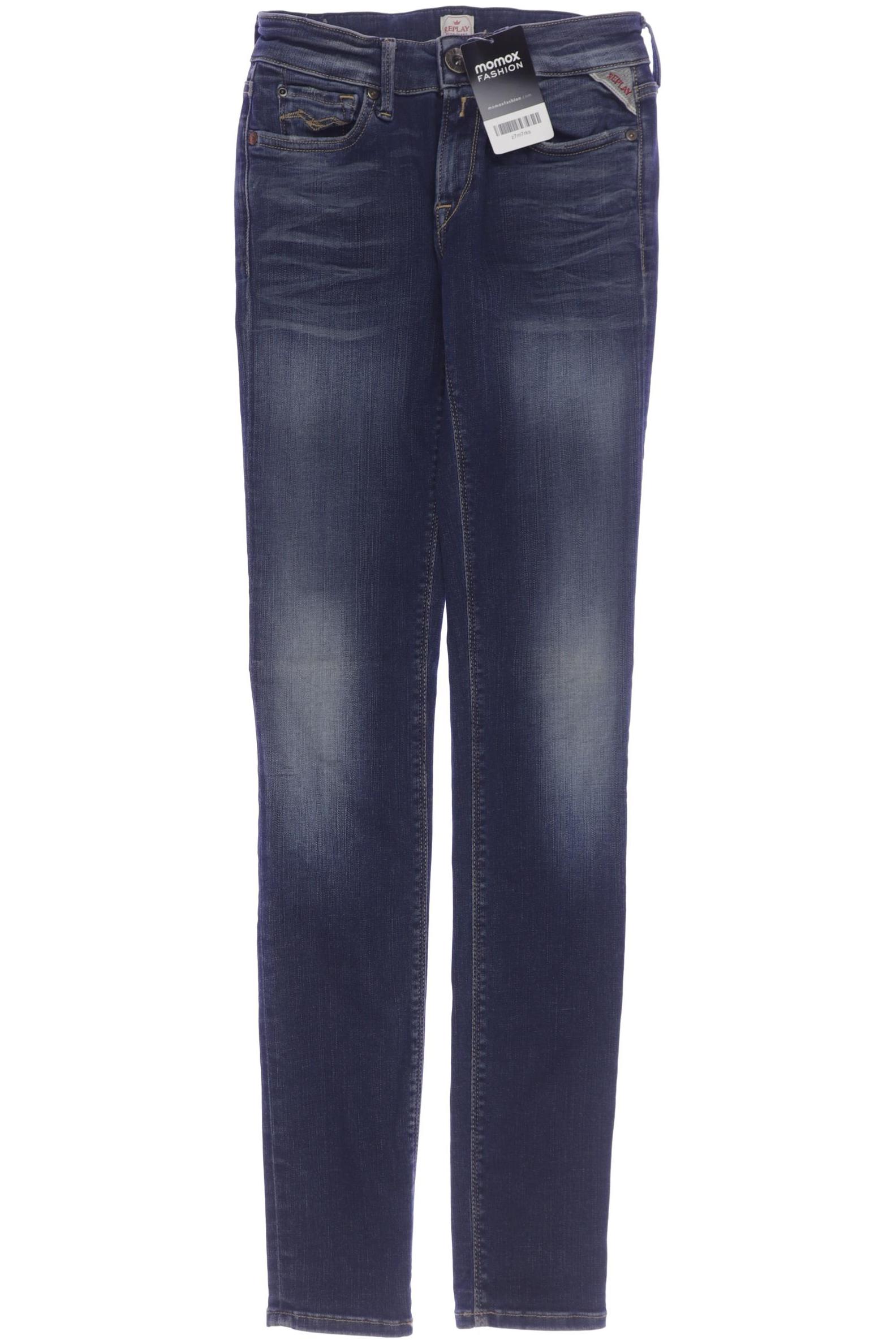 

Replay Damen Jeans, blau, Gr. 24