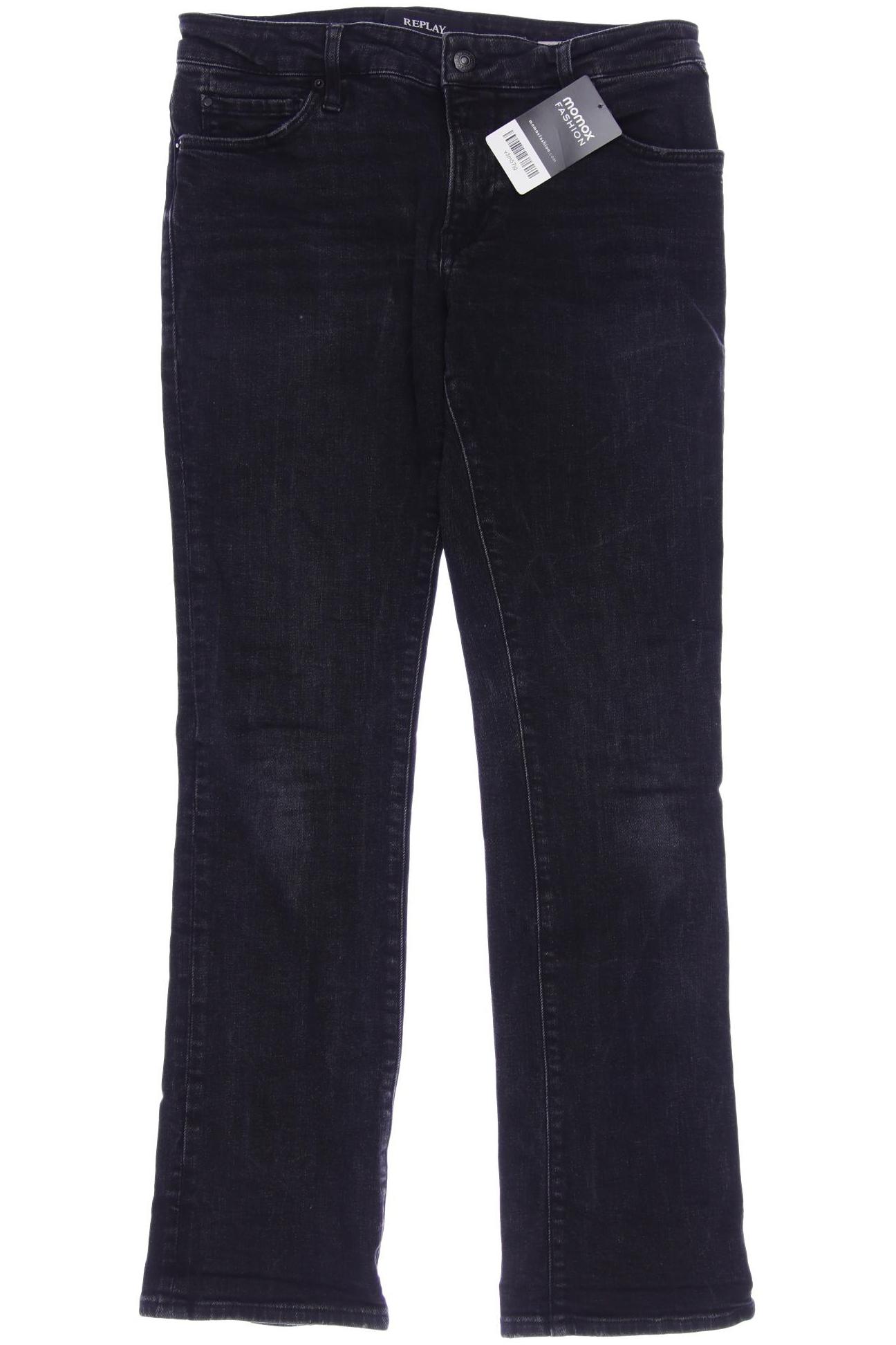 

Replay Damen Jeans, schwarz