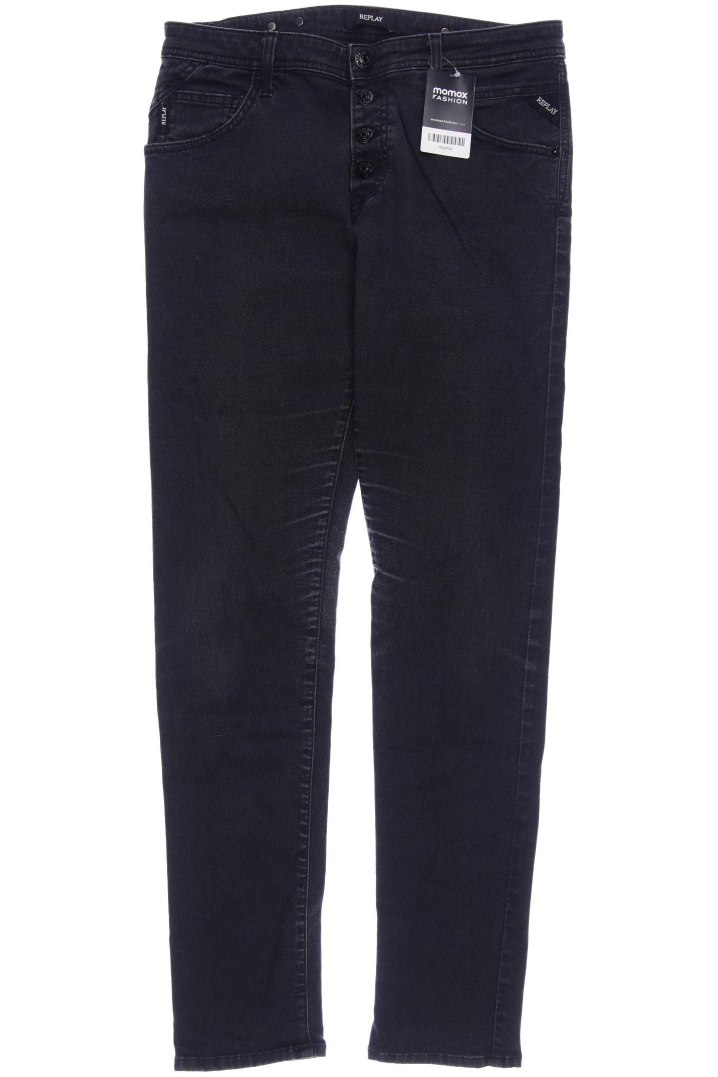 

Replay Damen Jeans, grau, Gr. 28