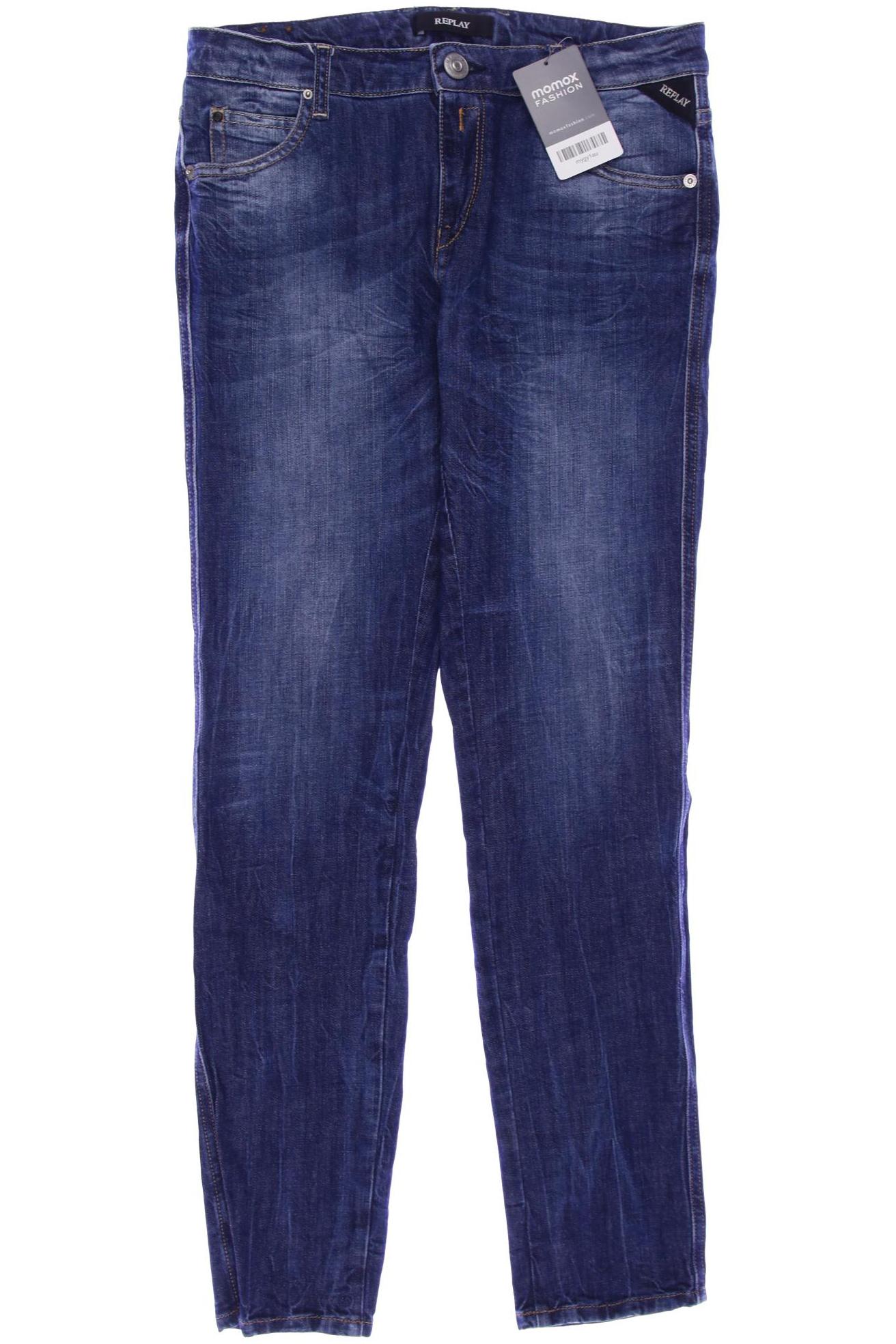 

Replay Damen Jeans, blau, Gr. 26