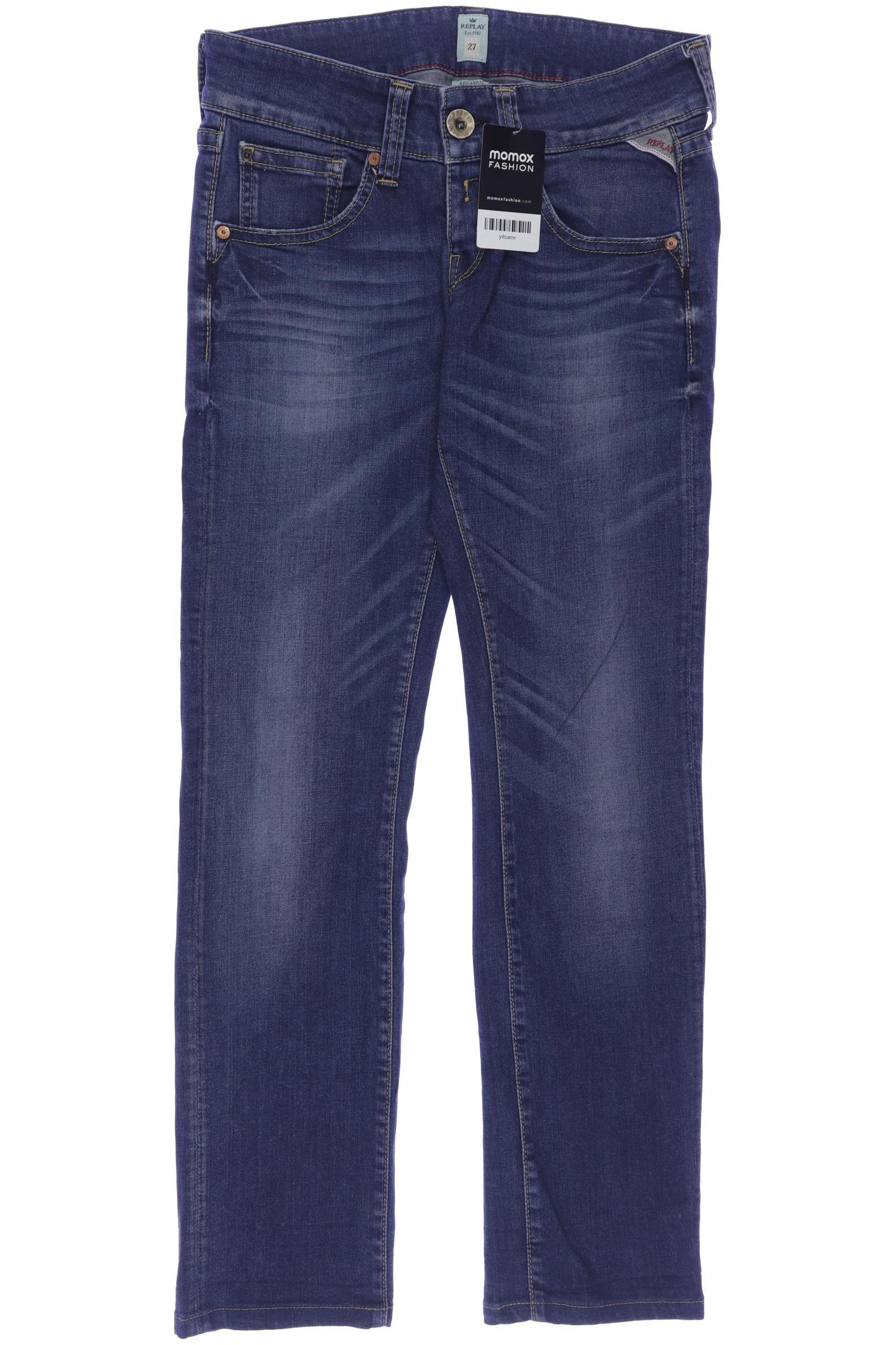 

Replay Damen Jeans, blau, Gr. 27