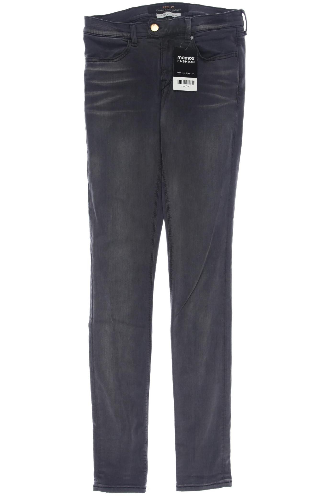 

Replay Damen Jeans, grau, Gr. 27