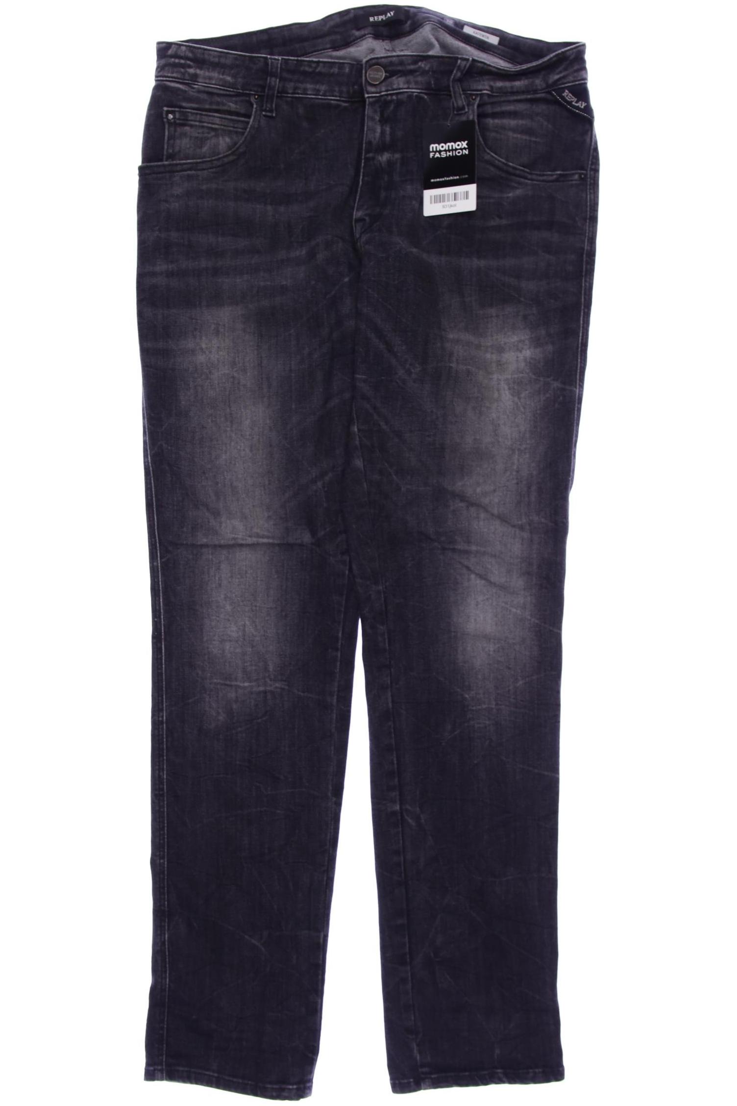 

Replay Damen Jeans, grau