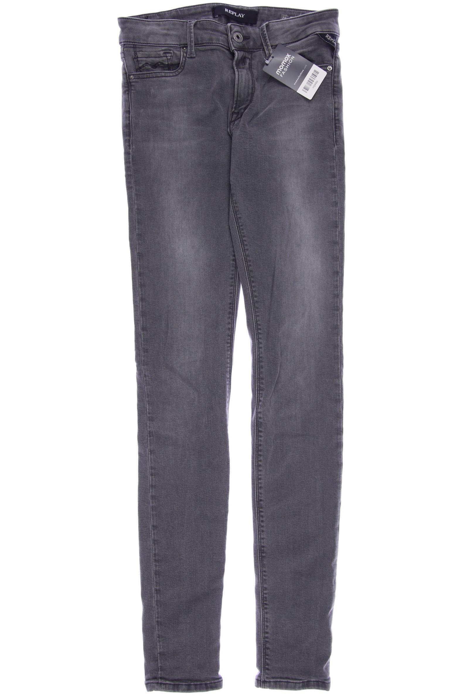 

Replay Damen Jeans, grau, Gr. 26