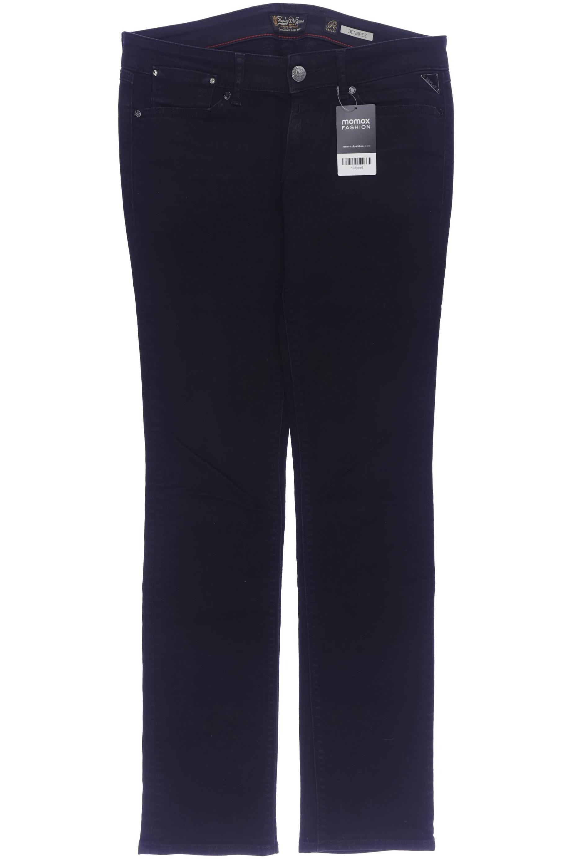 

Replay Damen Jeans, schwarz, Gr. 29