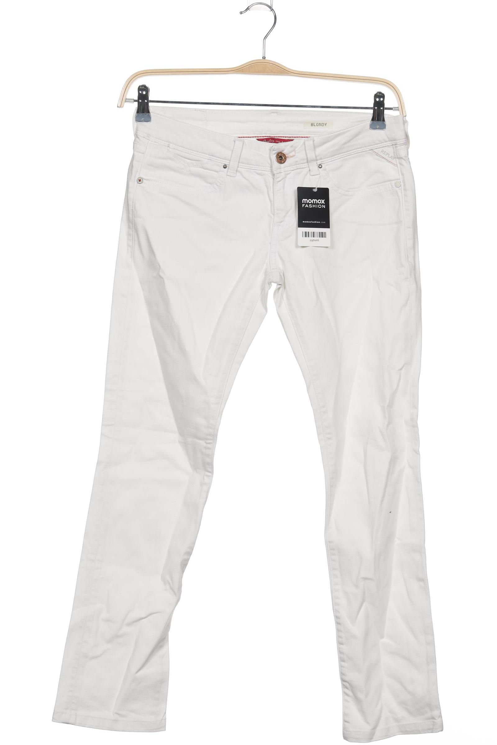 

Replay Damen Jeans, weiß, Gr. 38