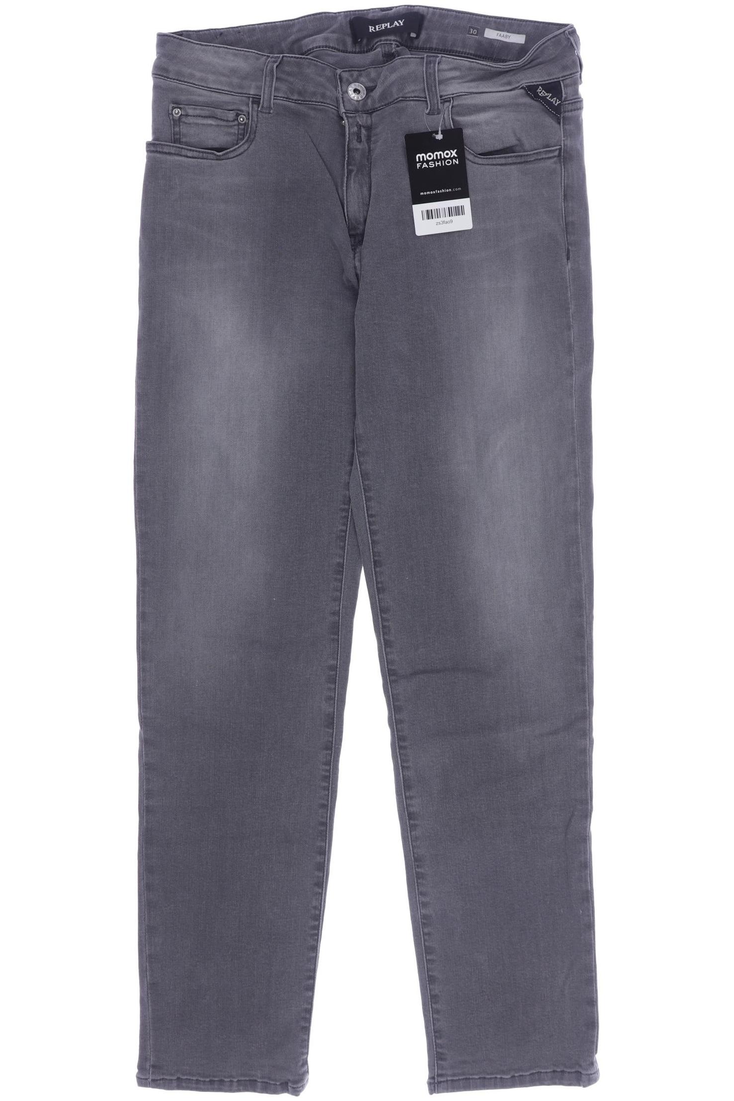 

Replay Damen Jeans, grau, Gr. 30