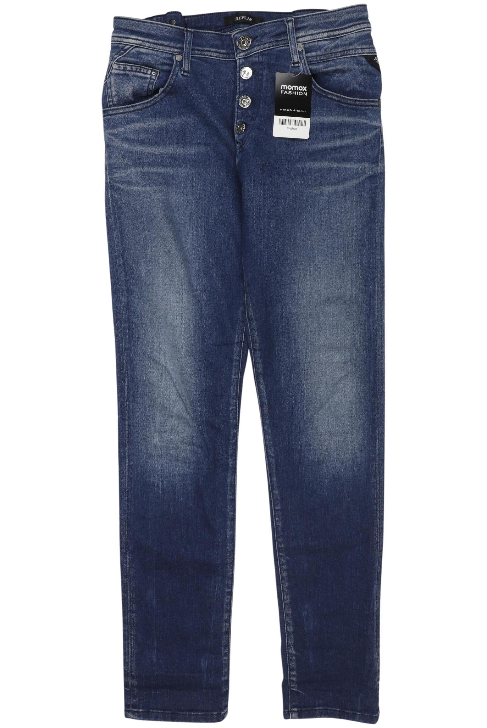

Replay Damen Jeans, cremeweiß, Gr. 26