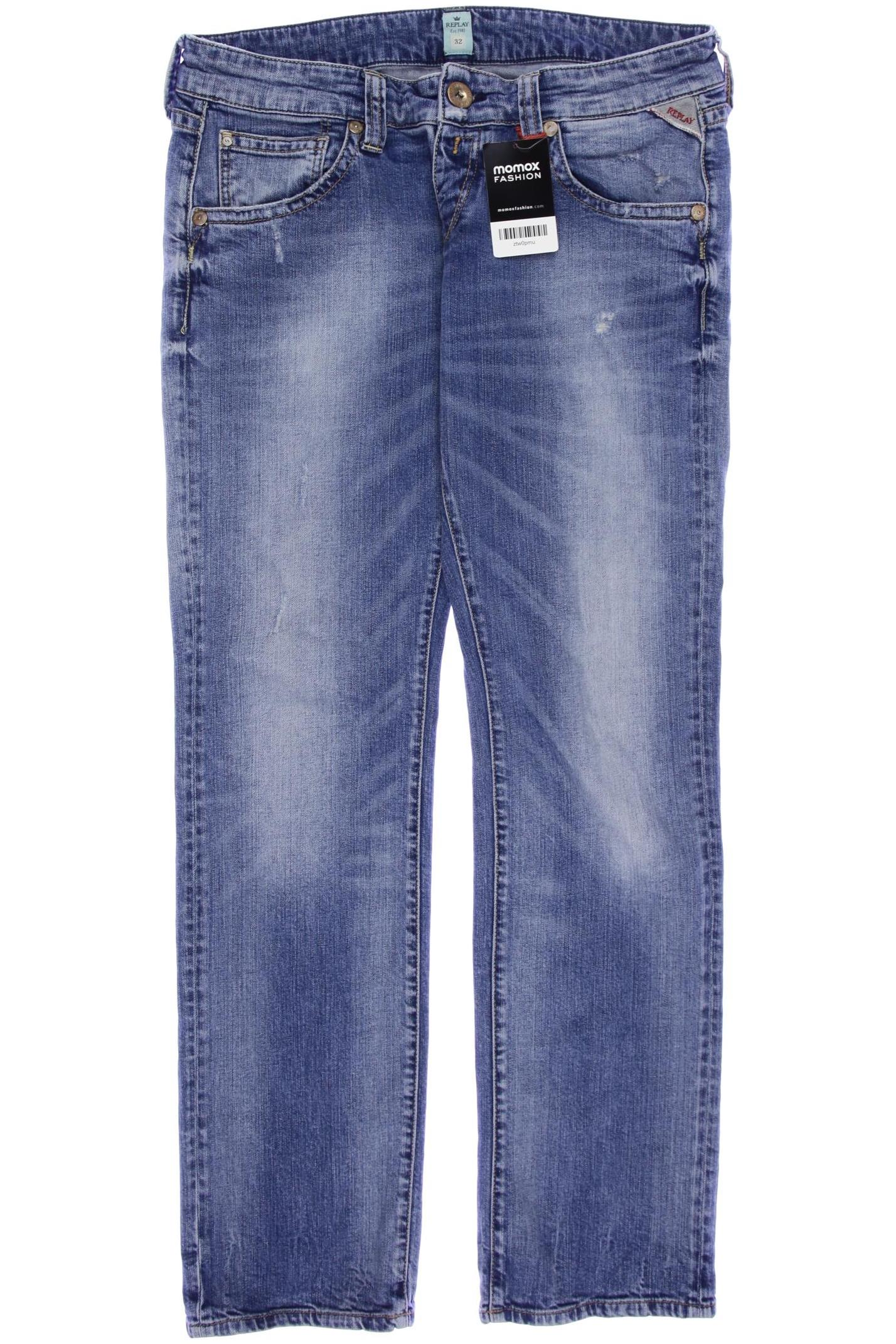 

Replay Damen Jeans, blau, Gr. 32