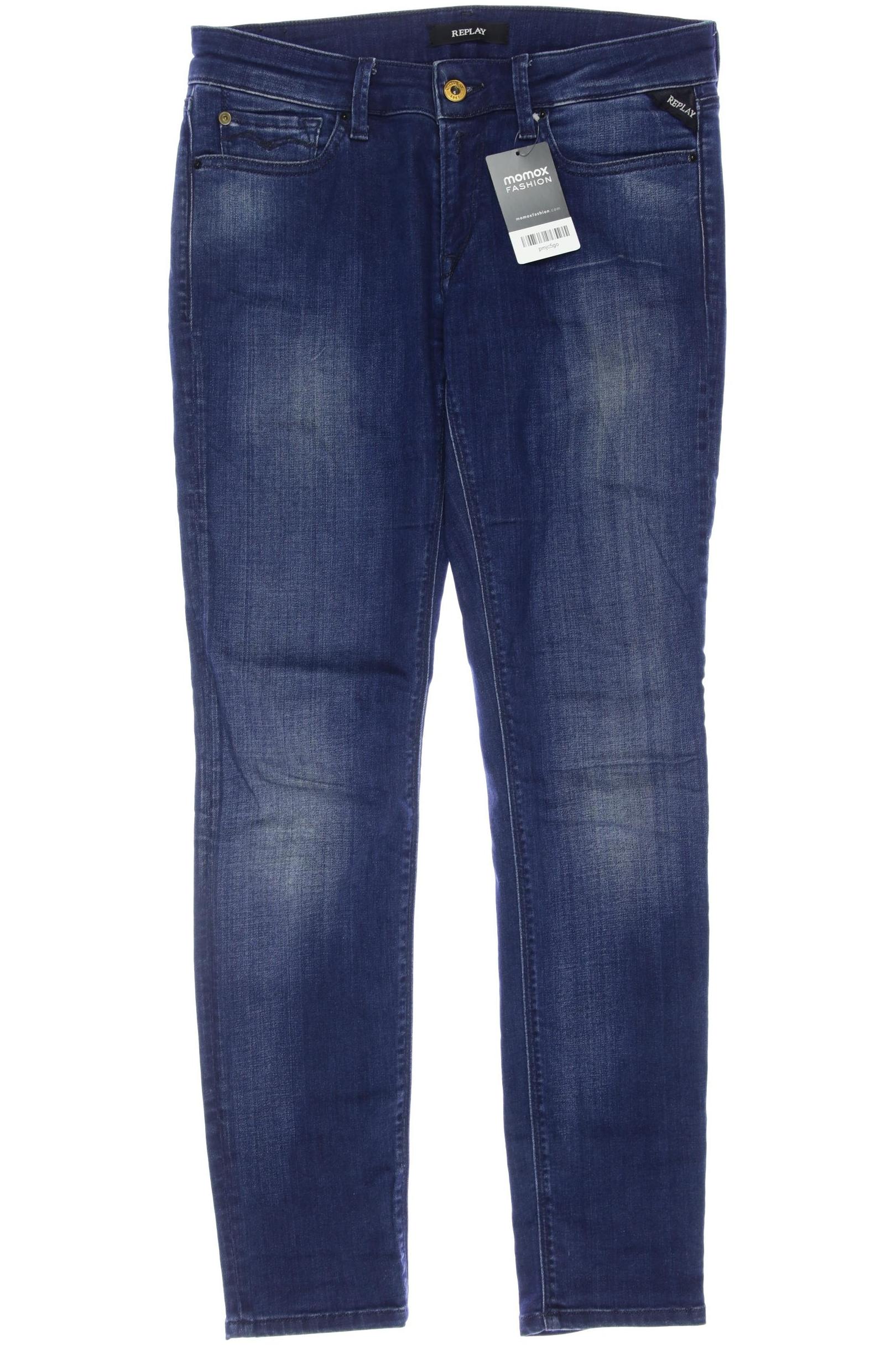 

Replay Damen Jeans, marineblau, Gr. 29