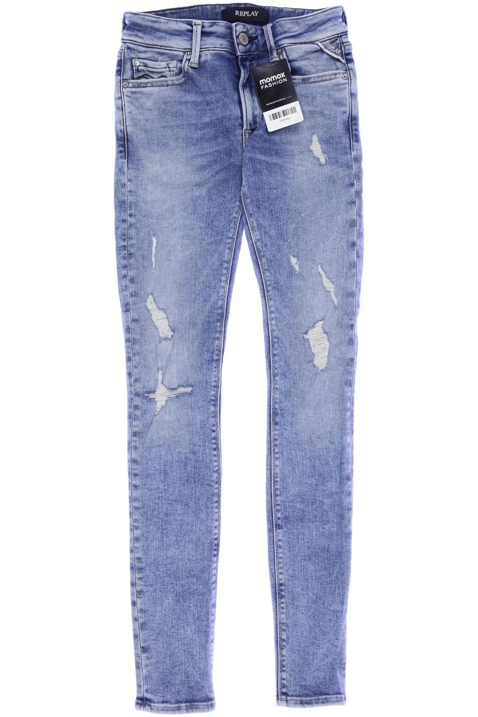 

Replay Damen Jeans, blau, Gr. 24