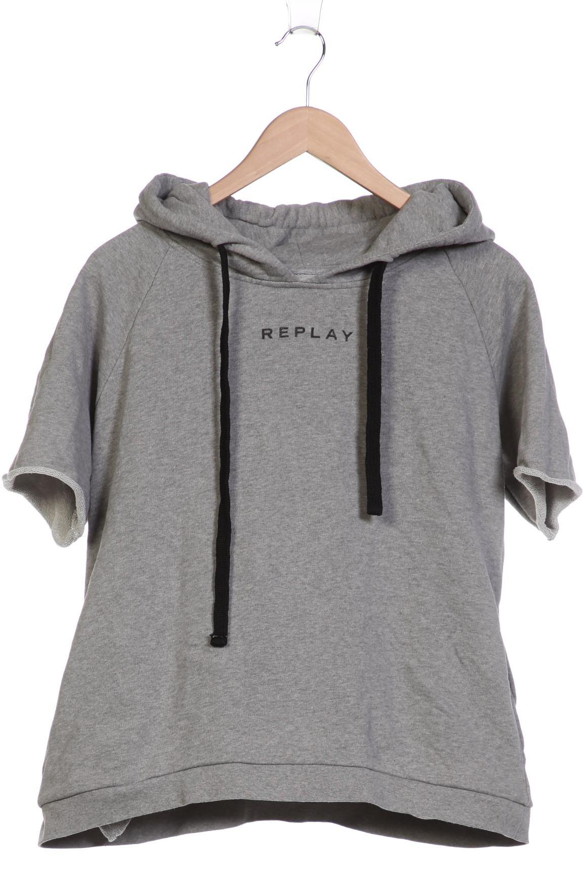 

Replay Damen Kapuzenpullover, grau, Gr. 46