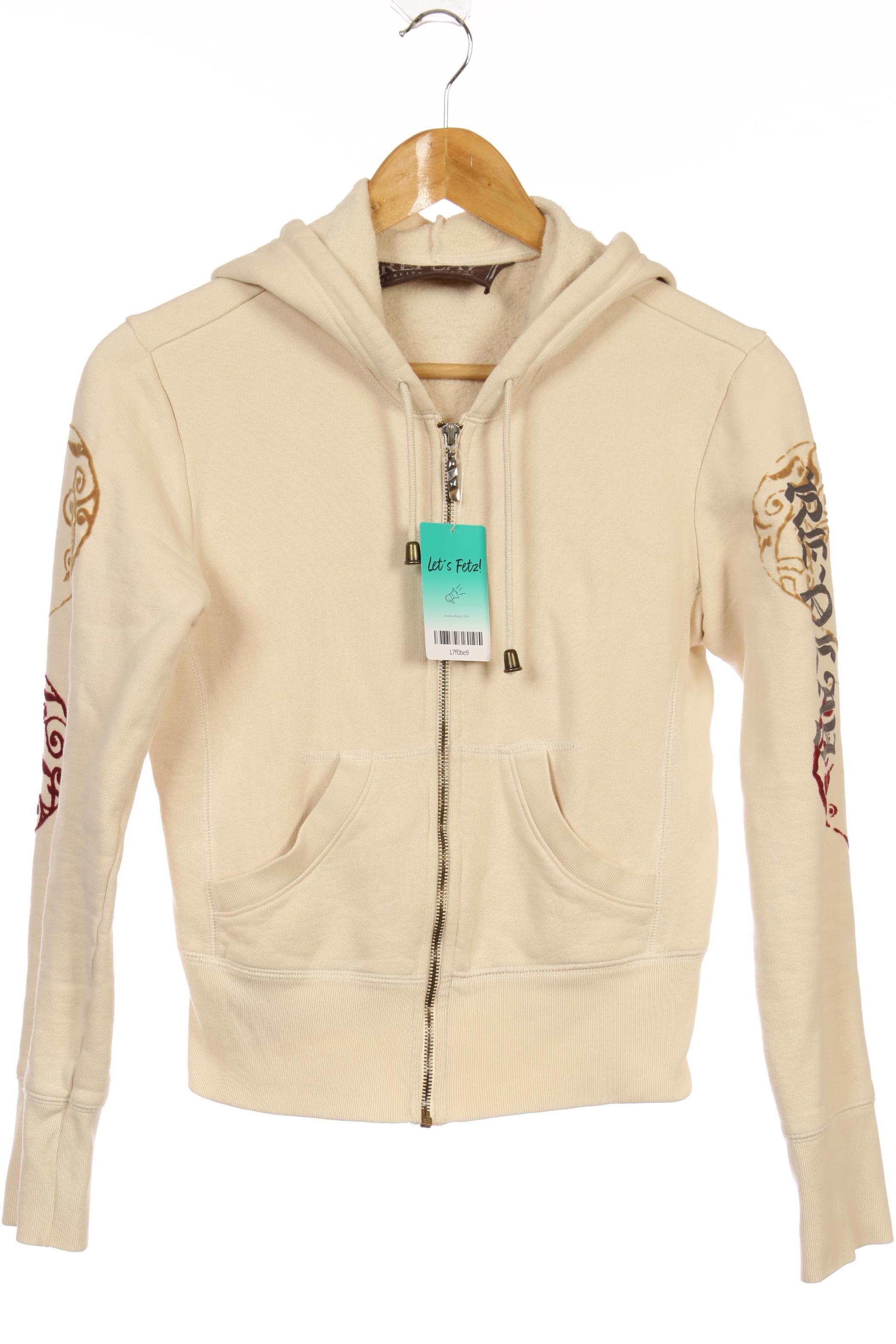 

Replay Damen Kapuzenpullover, beige, Gr.