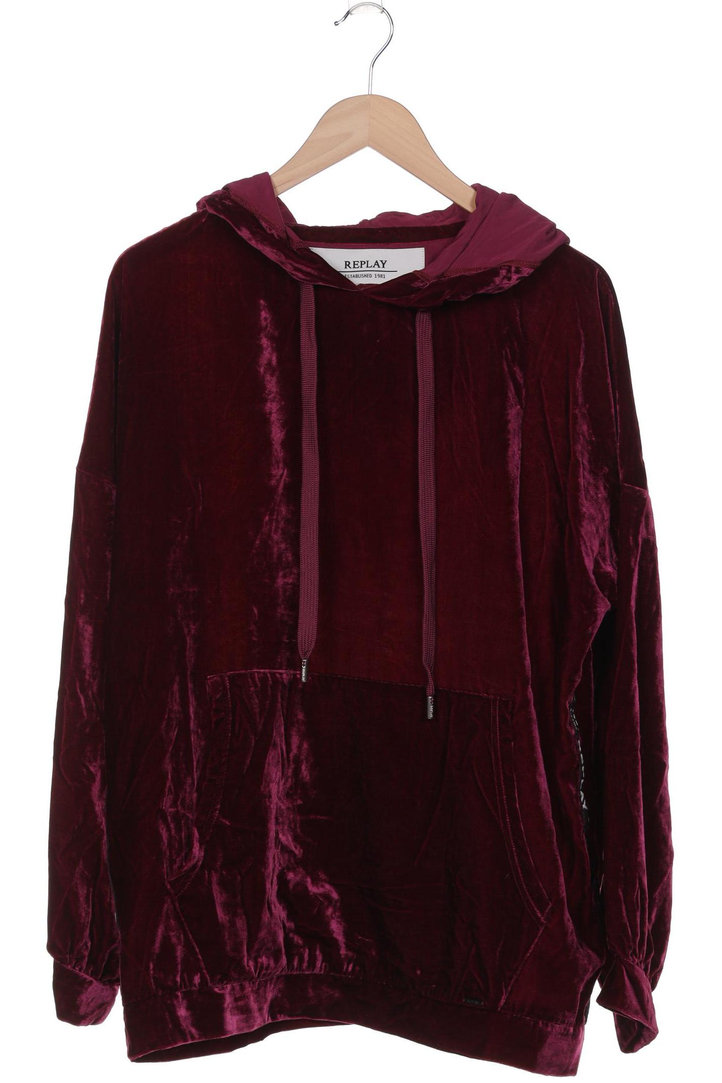 

Replay Damen Kapuzenpullover, pink, Gr. 38