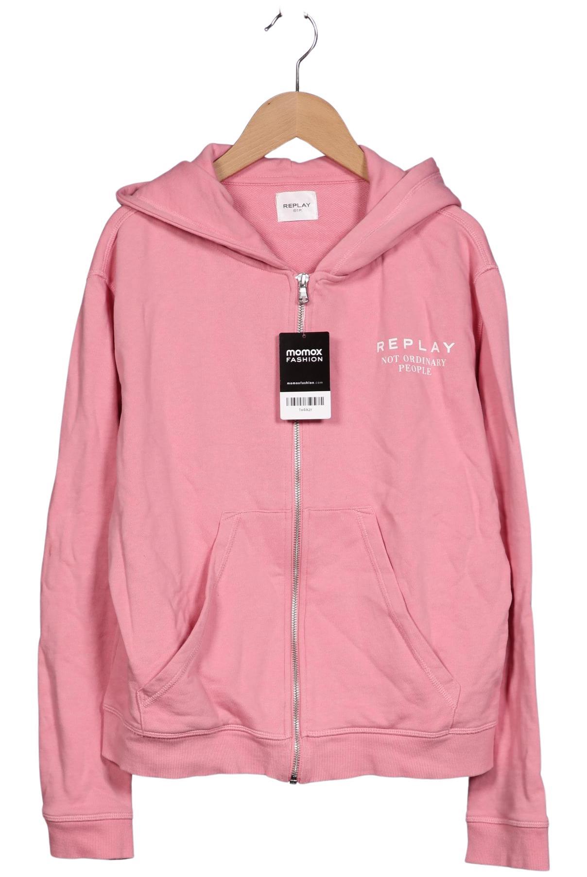 

Replay Damen Kapuzenpullover, pink, Gr. 42