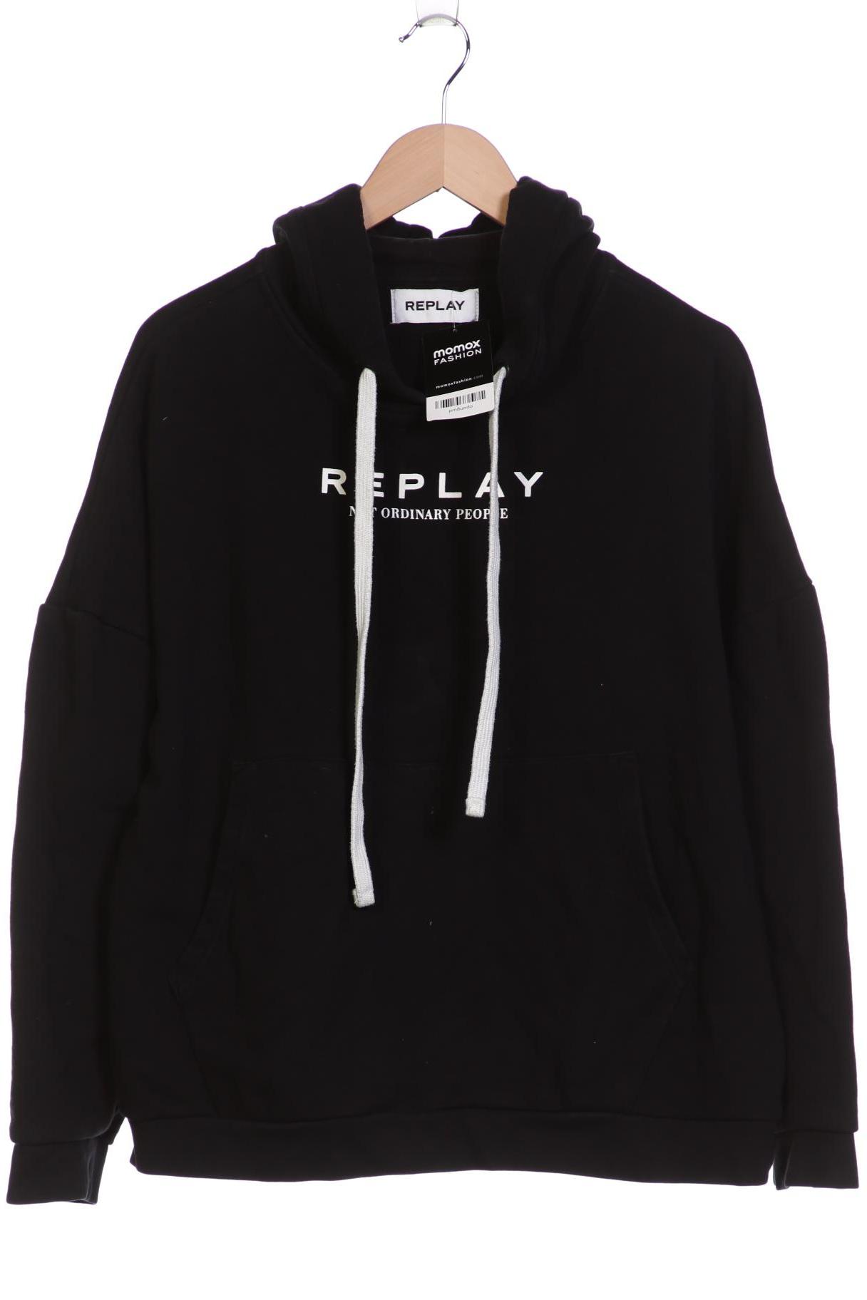 

Replay Damen Kapuzenpullover, schwarz, Gr. 44