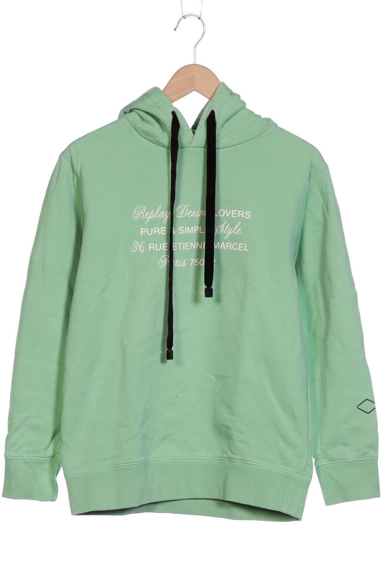 

Replay Damen Kapuzenpullover, hellgrün