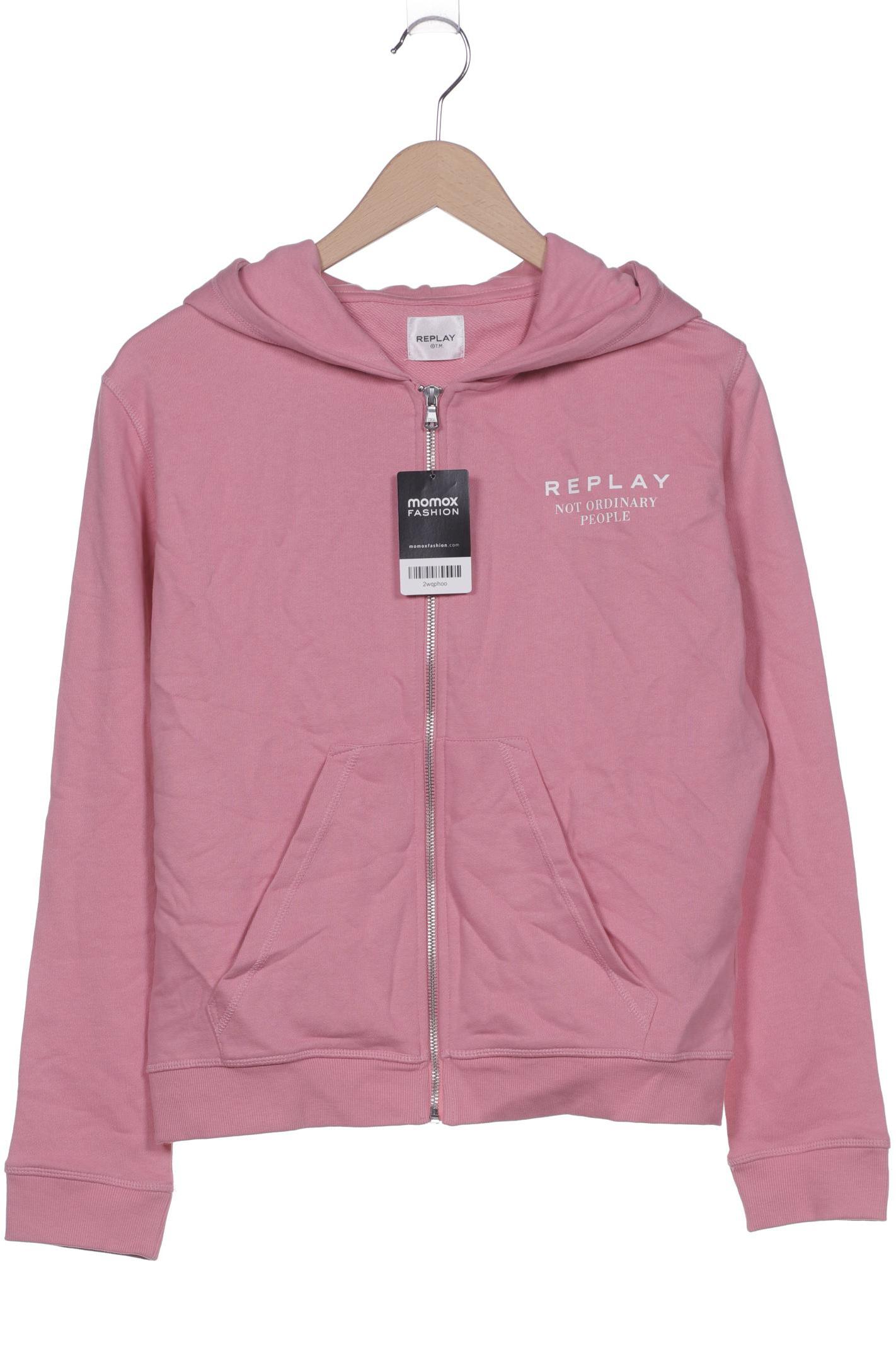 

Replay Damen Kapuzenpullover, pink, Gr. 38