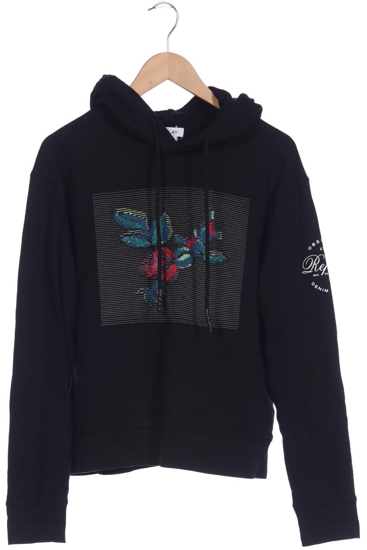 

Replay Damen Kapuzenpullover, schwarz, Gr. 42
