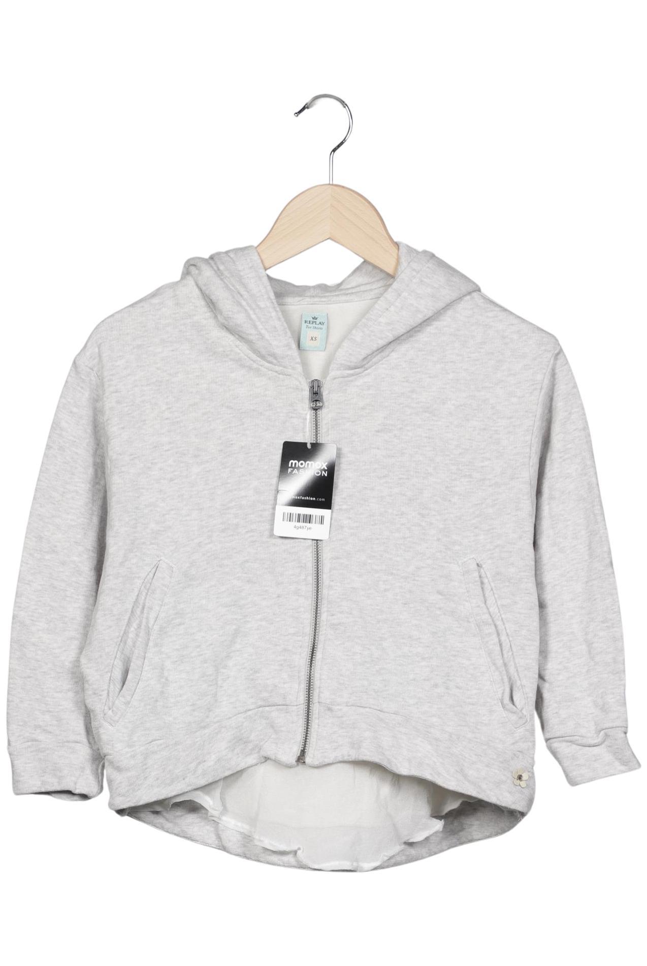 

Replay Damen Kapuzenpullover, grau, Gr. 34