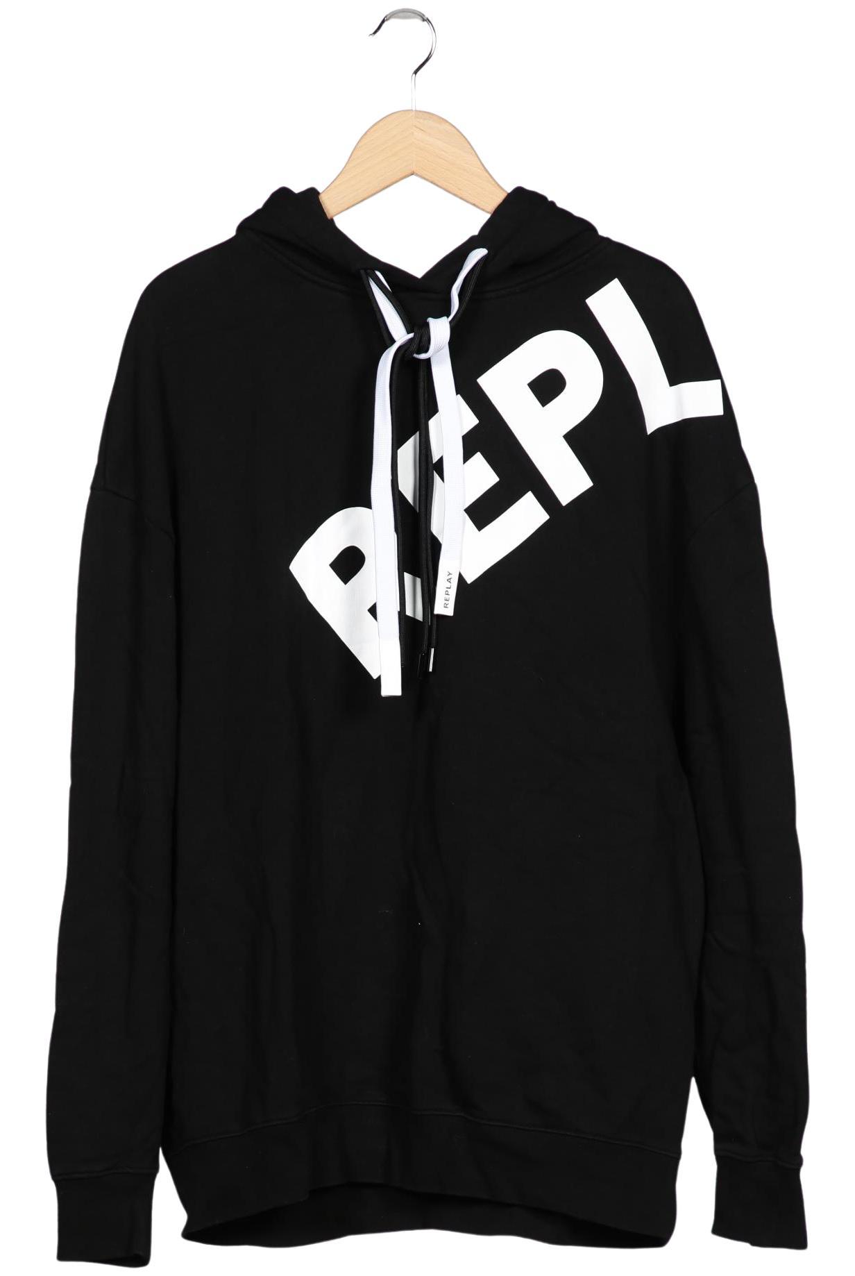 

Replay Damen Kapuzenpullover, schwarz, Gr. 38