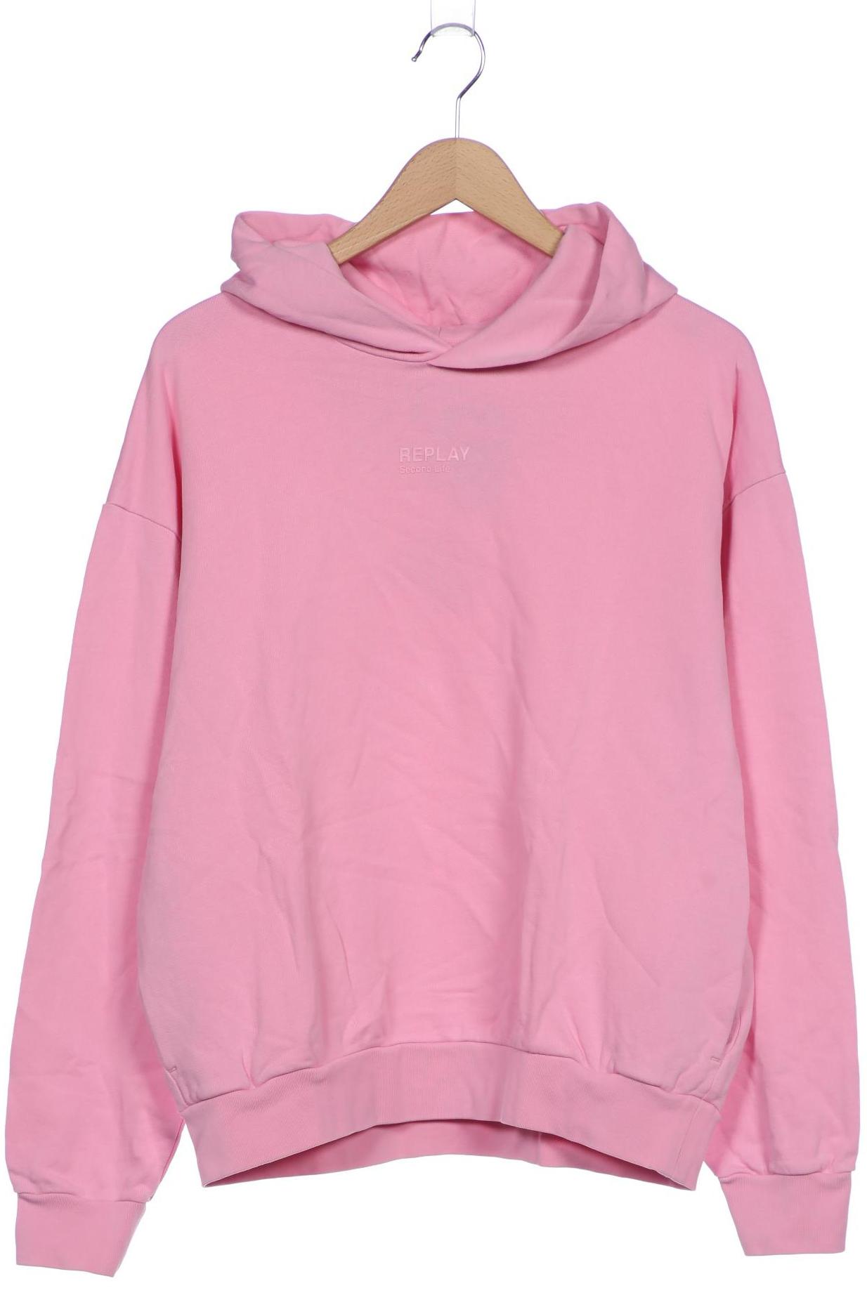 

Replay Damen Kapuzenpullover, pink, Gr. 36