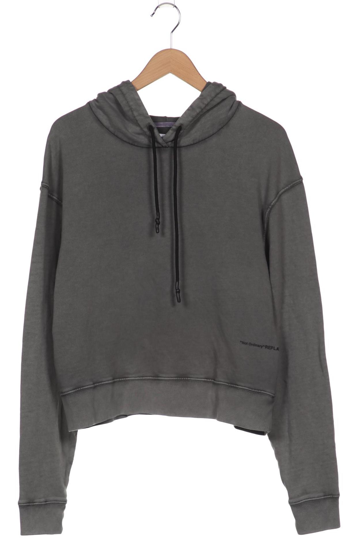 

Replay Damen Kapuzenpullover, grau