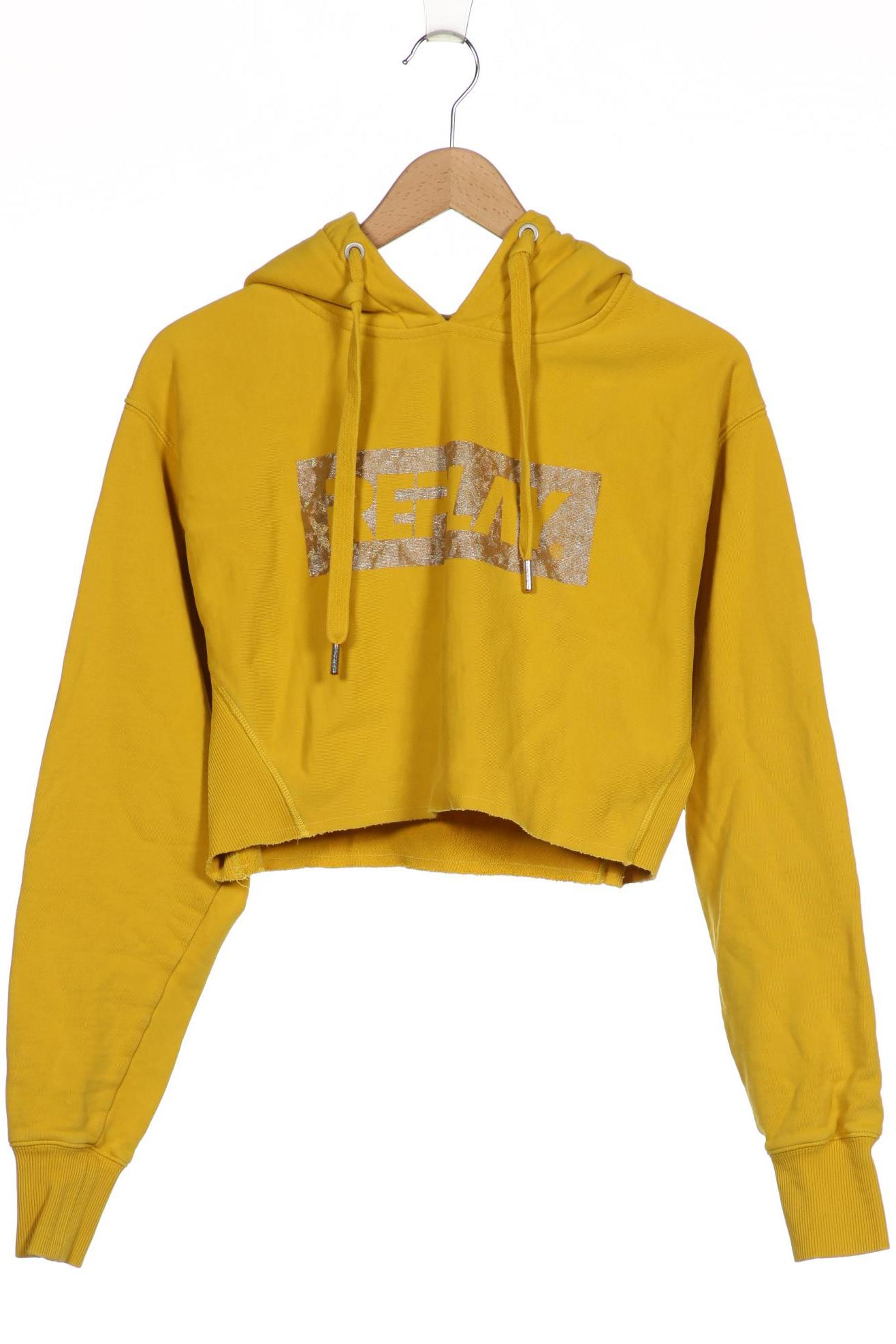 

Replay Damen Kapuzenpullover, gelb