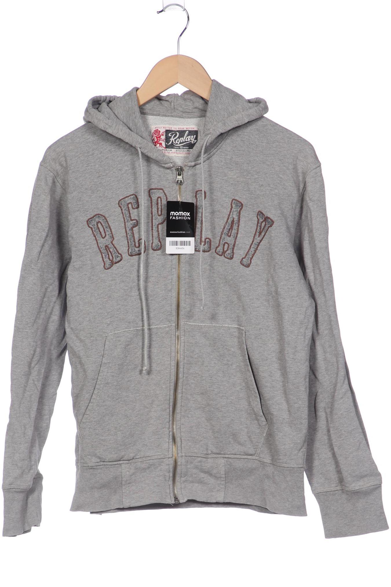 

Replay Damen Kapuzenpullover, grau