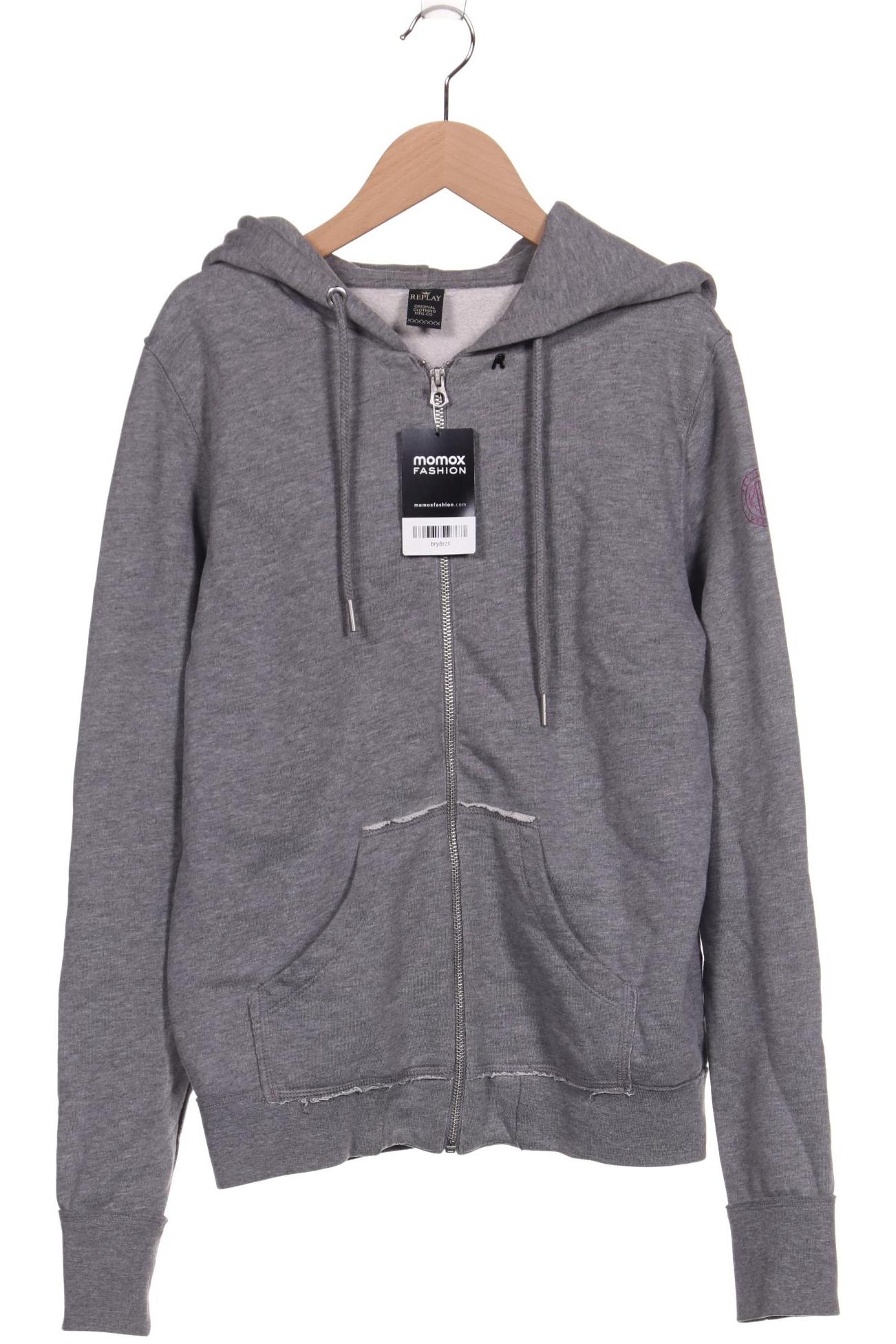 

Replay Damen Kapuzenpullover, grau