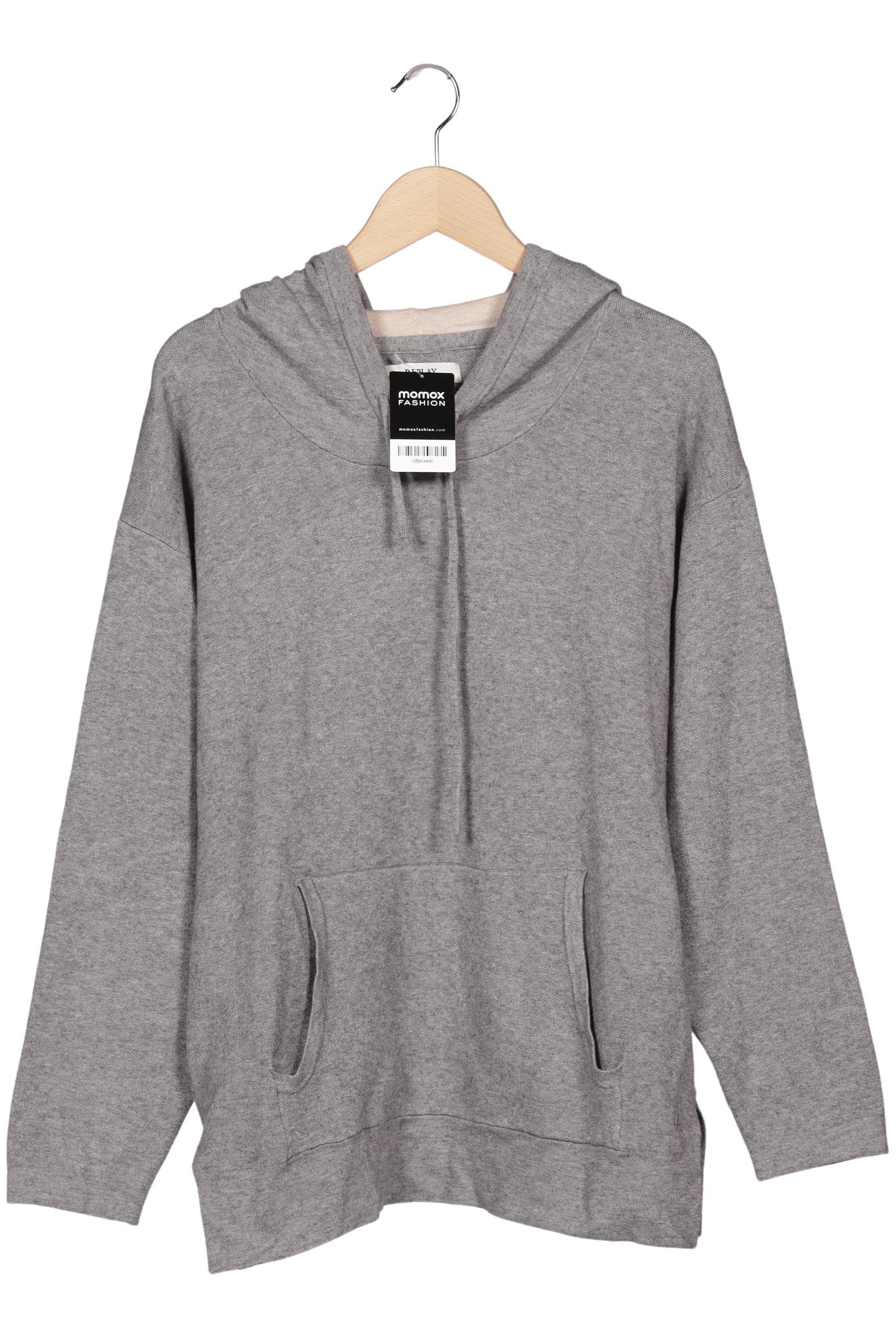 

Replay Damen Kapuzenpullover, grau, Gr. 44