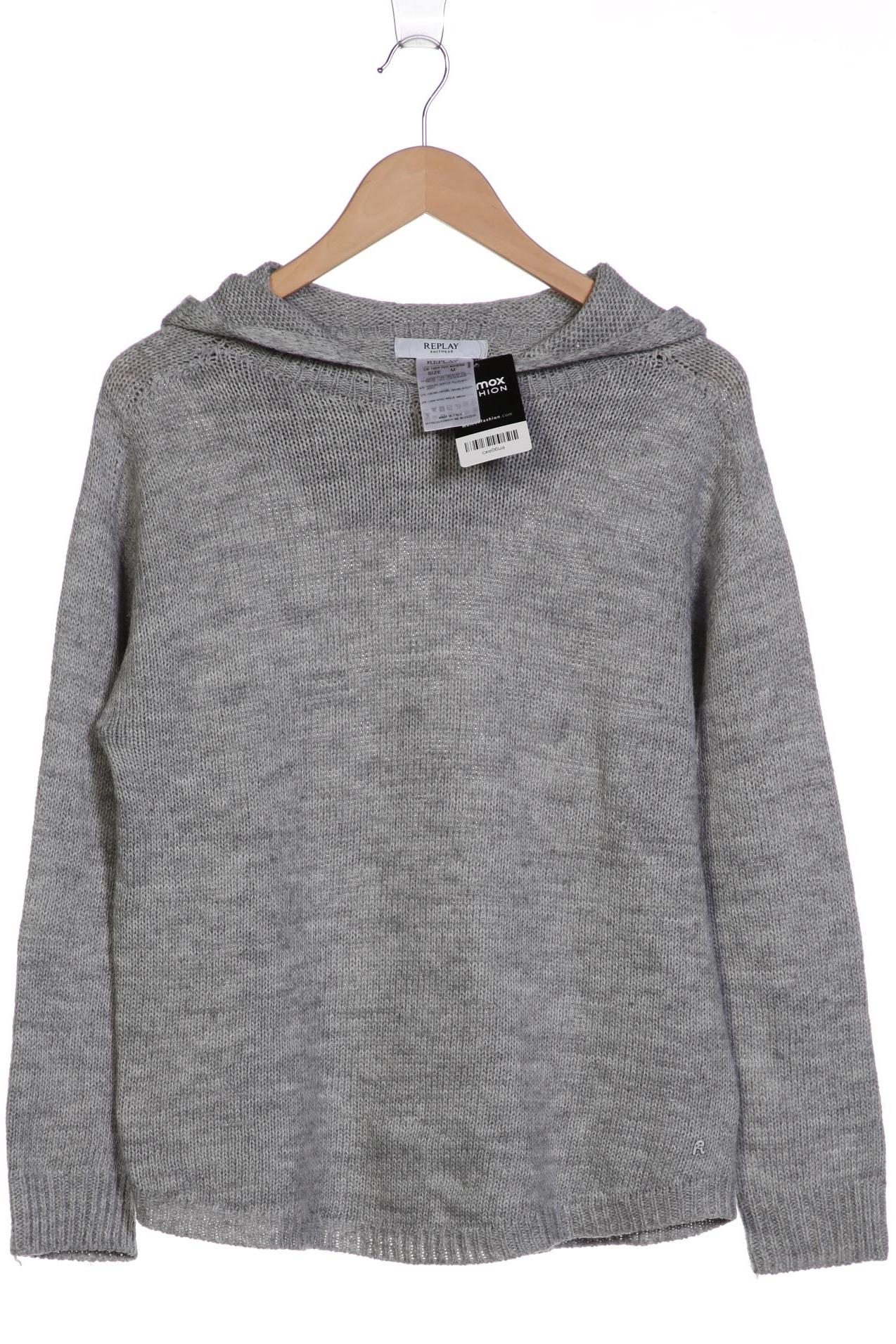 

Replay Damen Kapuzenpullover, grau