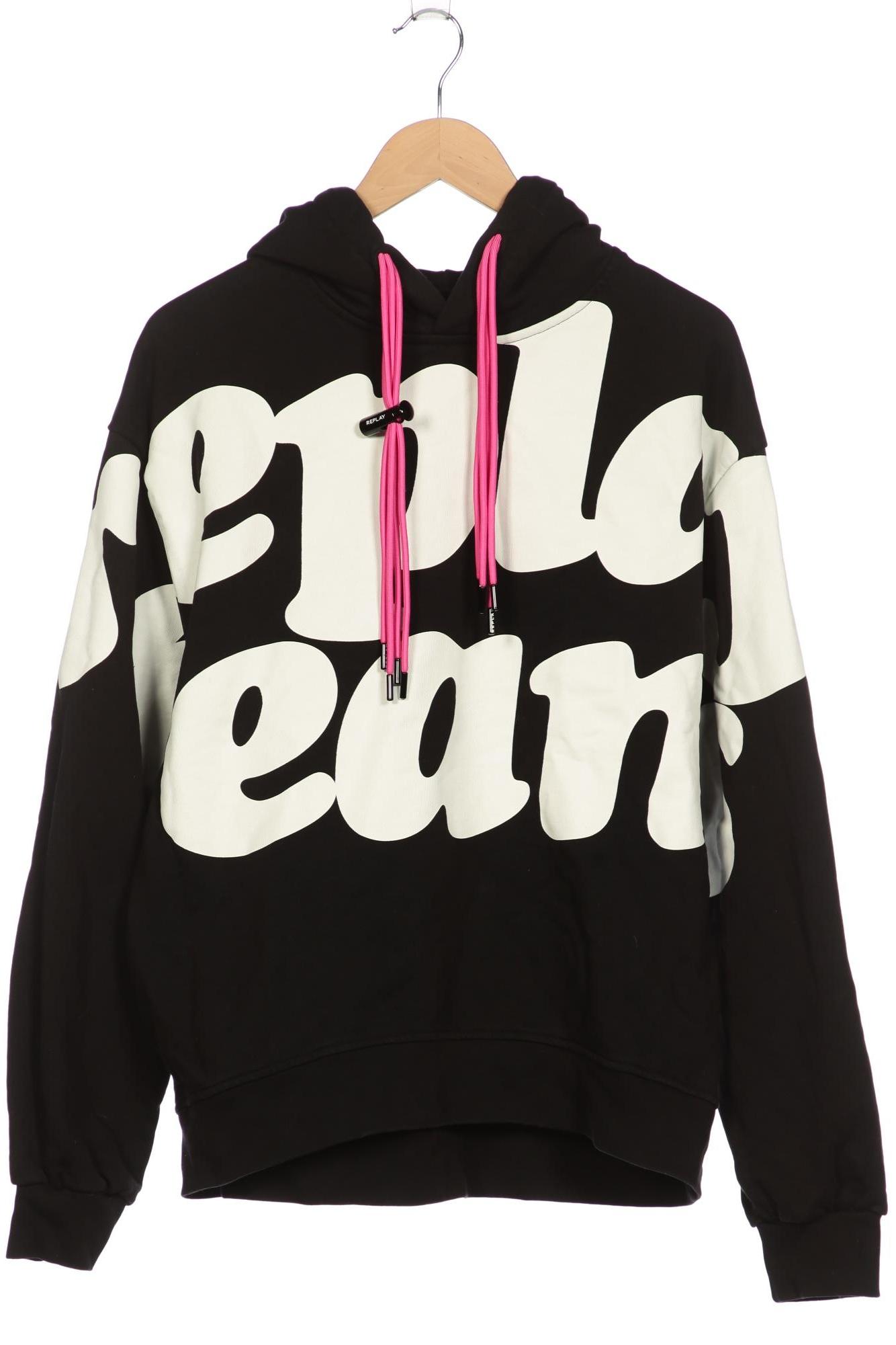 

Replay Damen Kapuzenpullover, schwarz, Gr. 42