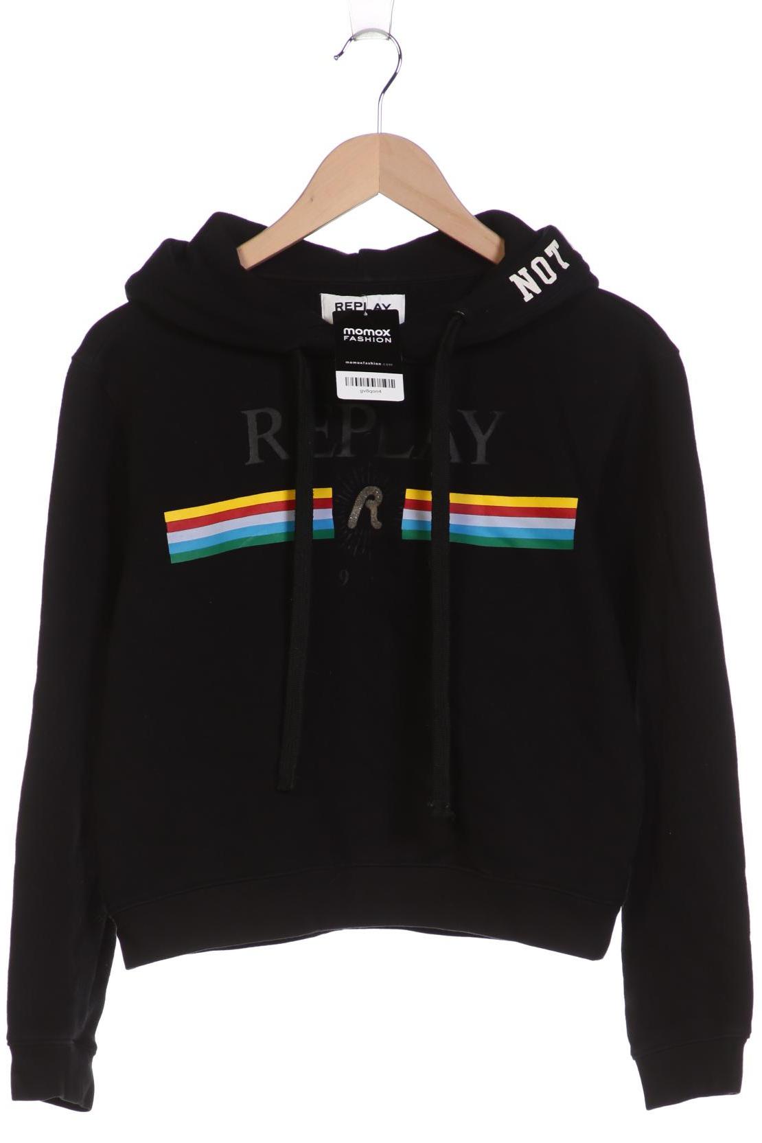 

Replay Damen Kapuzenpullover, schwarz, Gr. 42