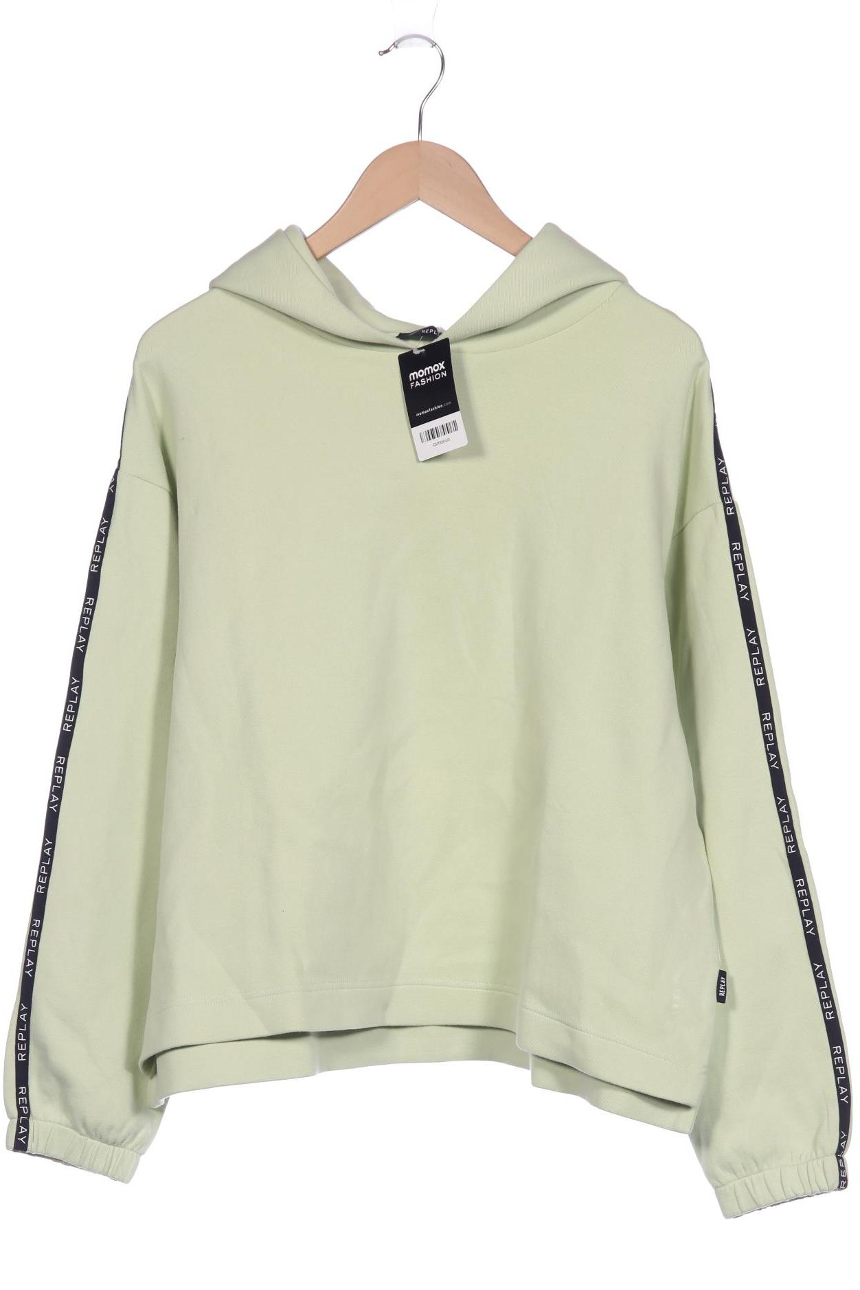 

Replay Damen Kapuzenpullover, hellgrün, Gr. 42