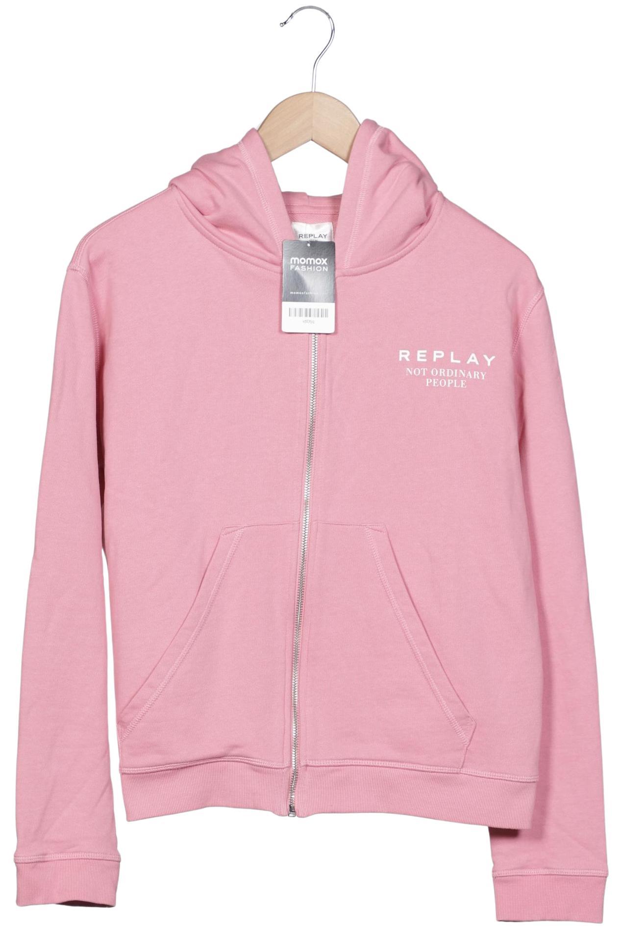 

Replay Damen Kapuzenpullover, pink, Gr. 42