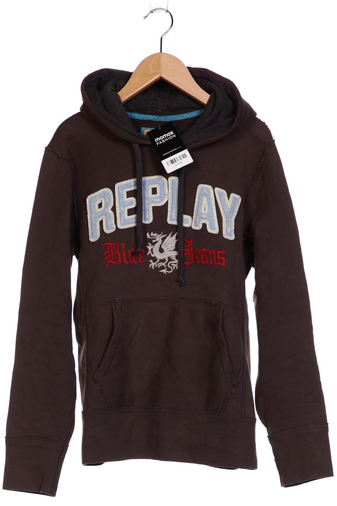 

Replay Damen Kapuzenpullover, grün, Gr. 36