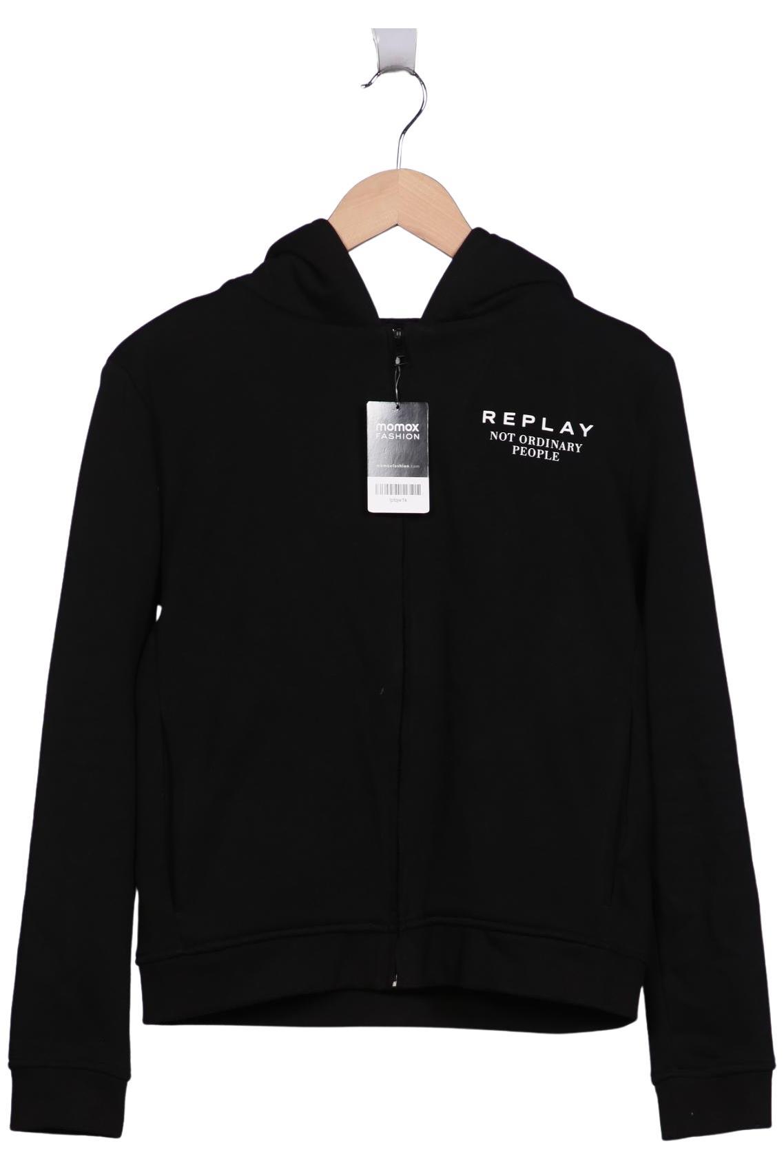 

Replay Damen Kapuzenpullover, schwarz, Gr. 38