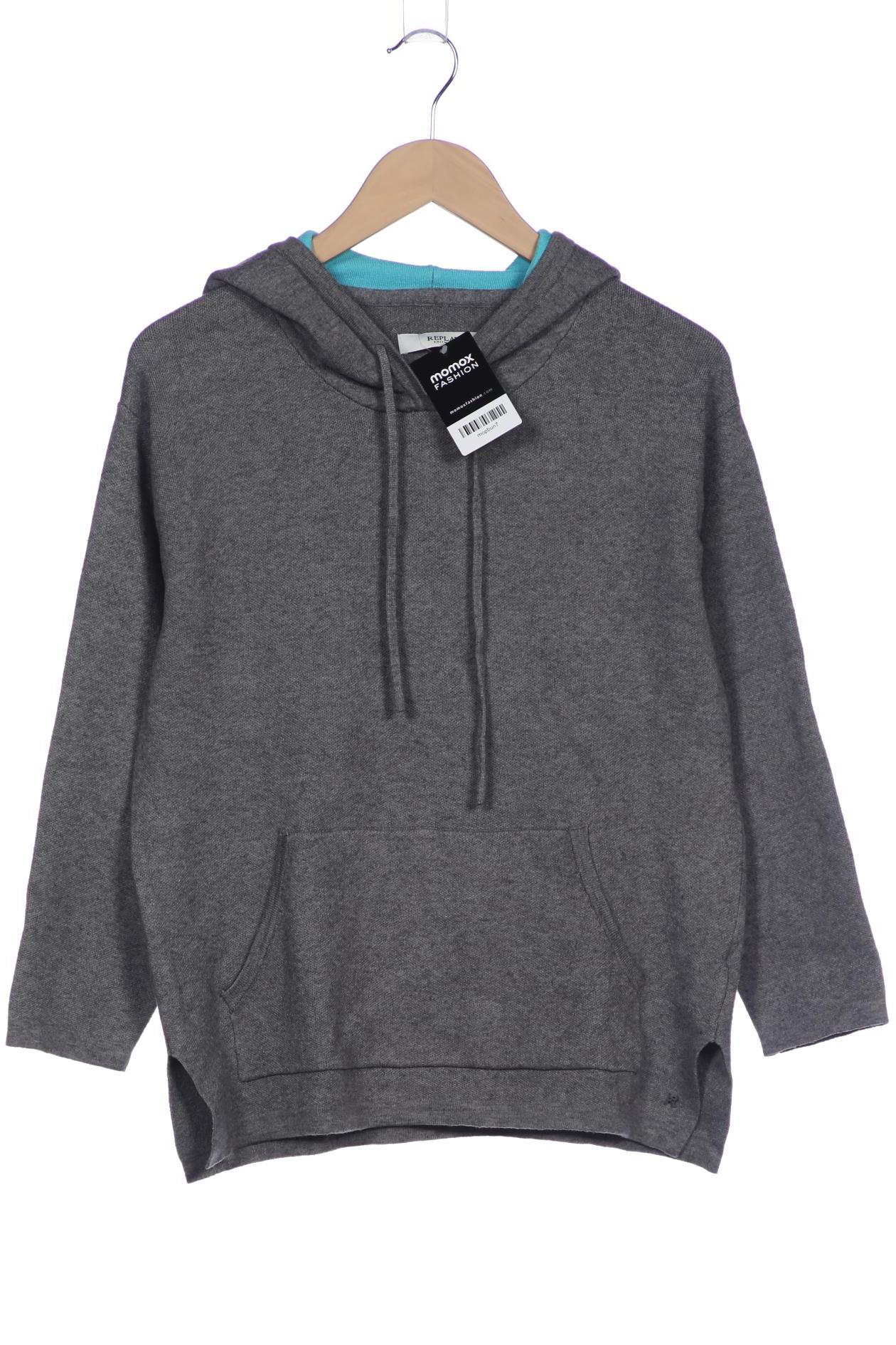 

Replay Damen Kapuzenpullover, grau, Gr. 36