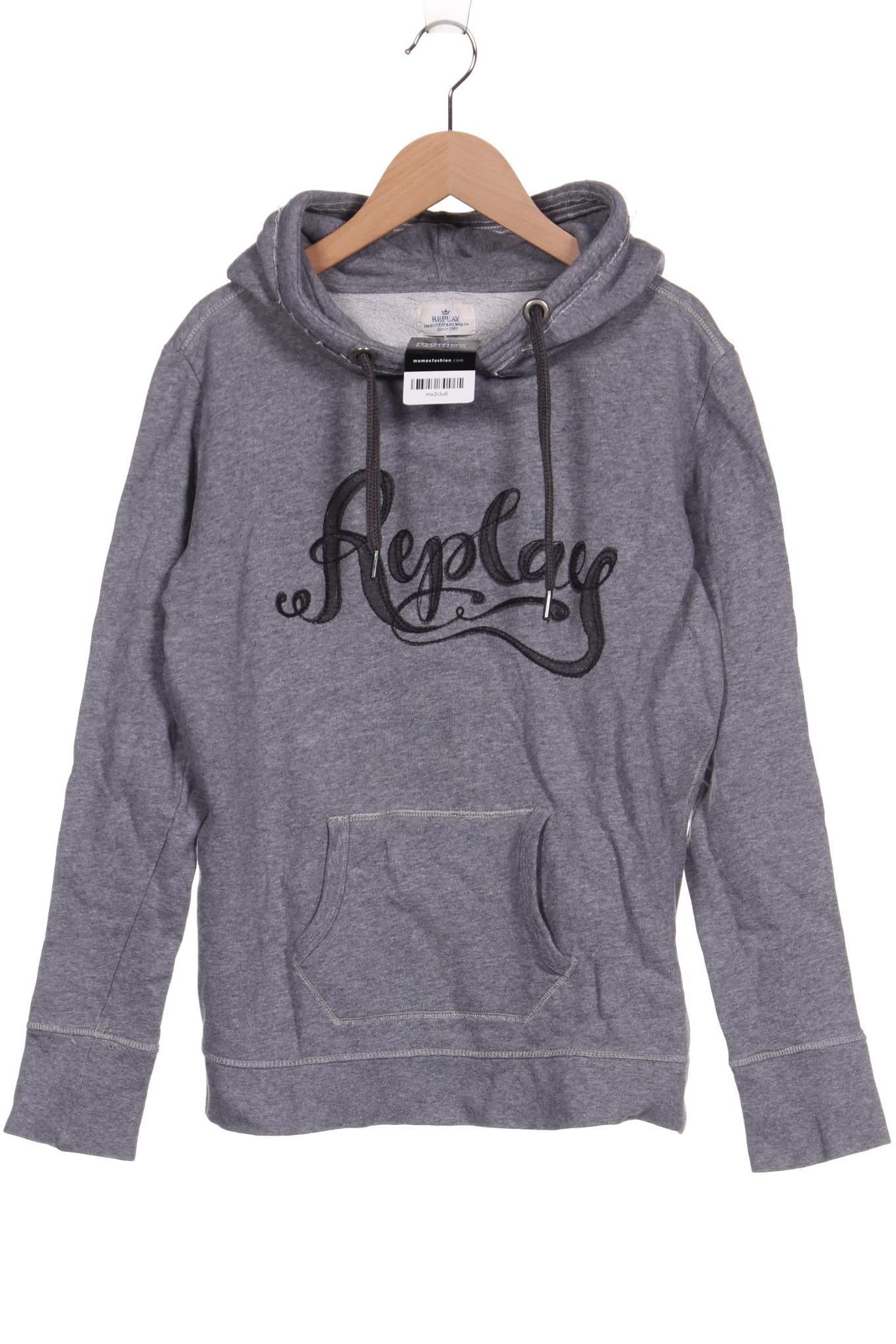 

Replay Damen Kapuzenpullover, grau