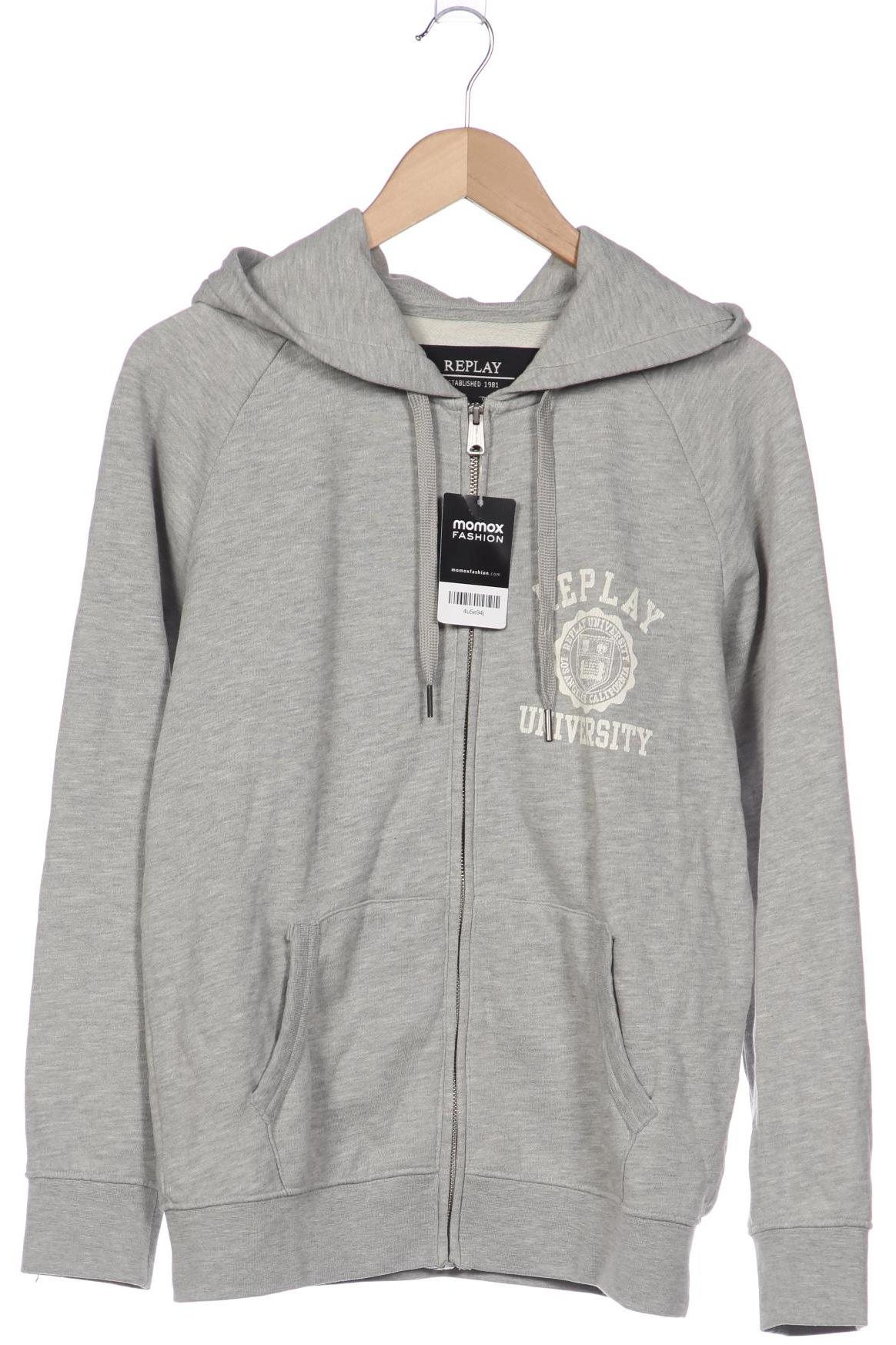 

Replay Damen Kapuzenpullover, grau, Gr. 38
