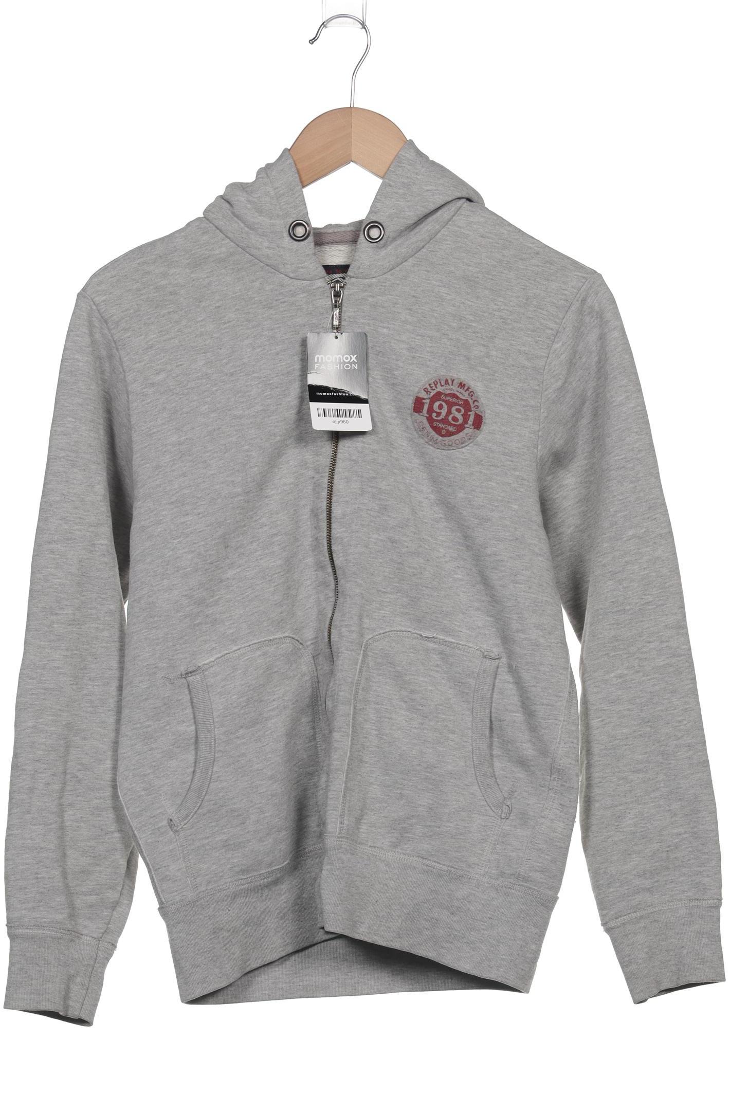 

Replay Damen Kapuzenpullover, grau, Gr. 36